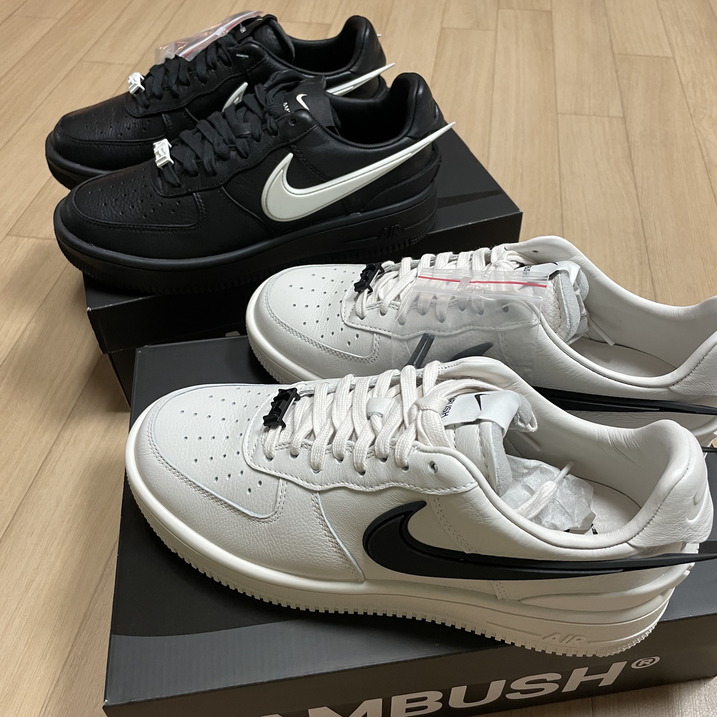 Nike x Ambush Air Force 1 Low SP Phantom 착용 스타일