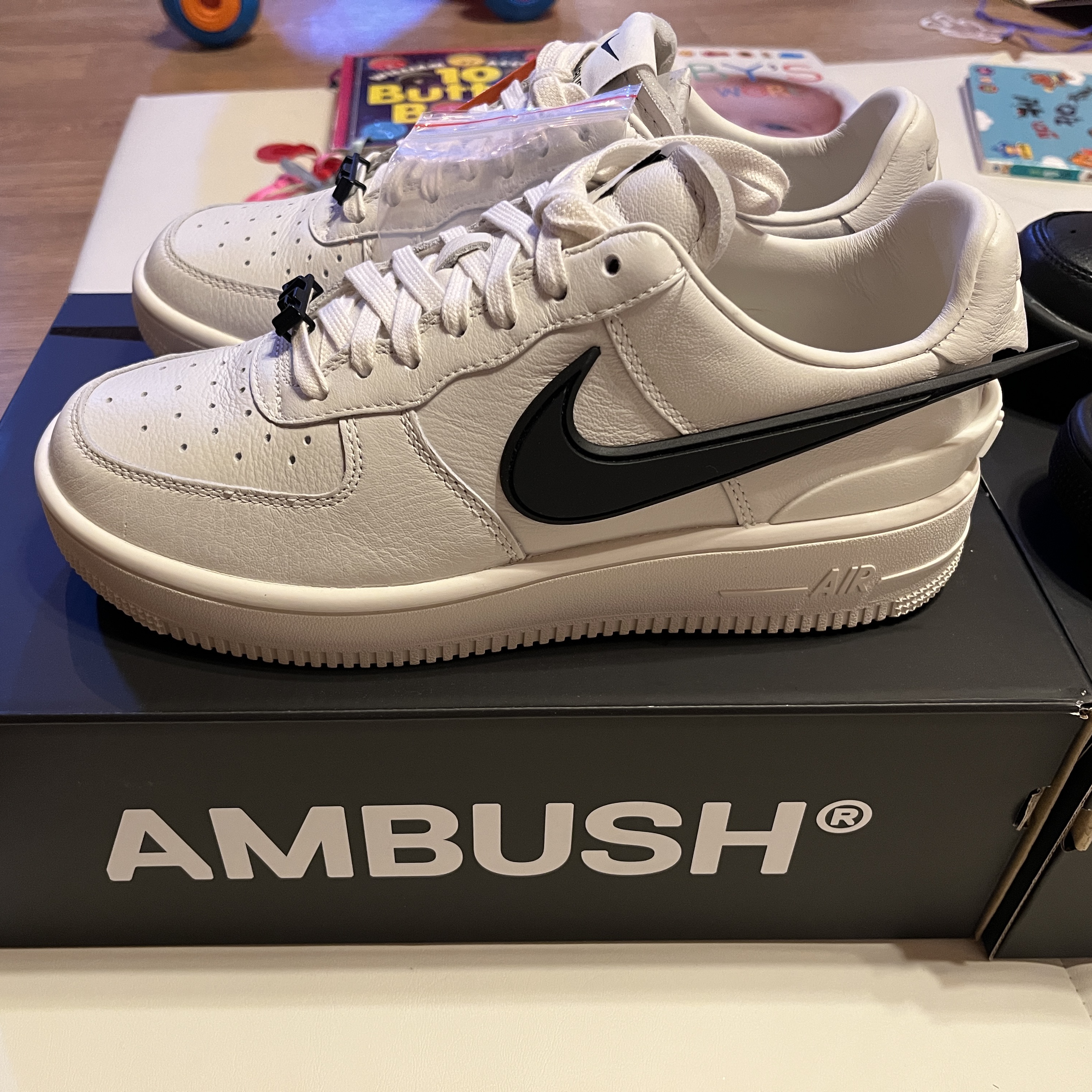 Nike x Ambush Air Force 1 Low SP Phantom 착용 스타일