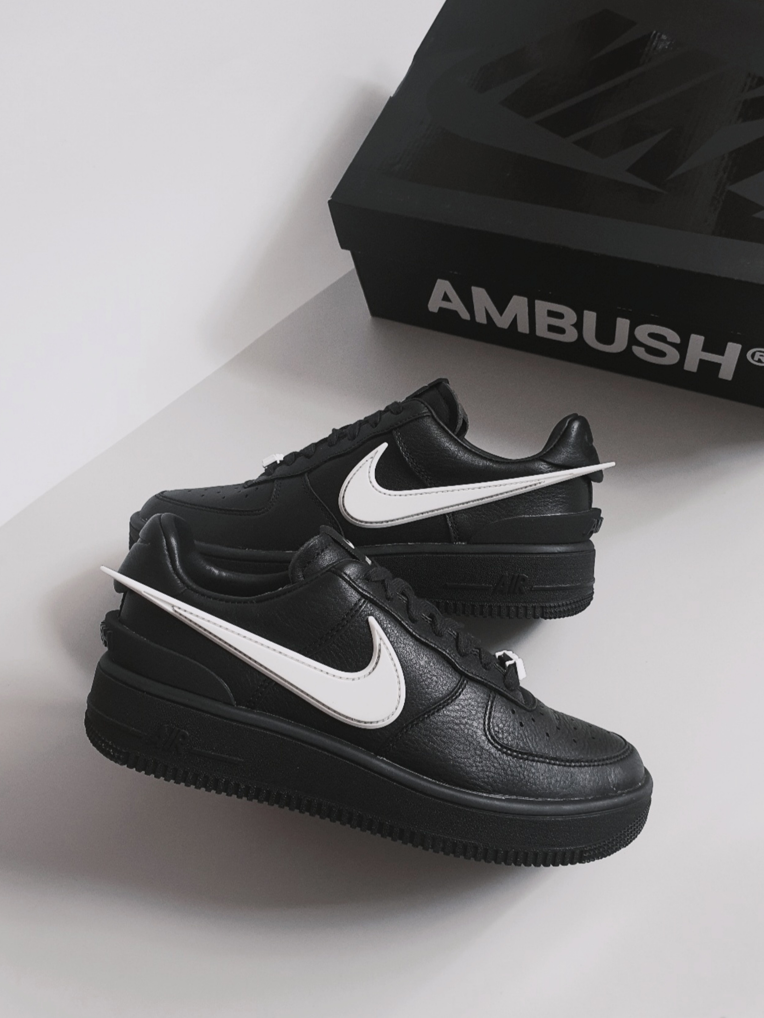 Nike x Ambush Air Force 1 Low SP Black 착용 스타일