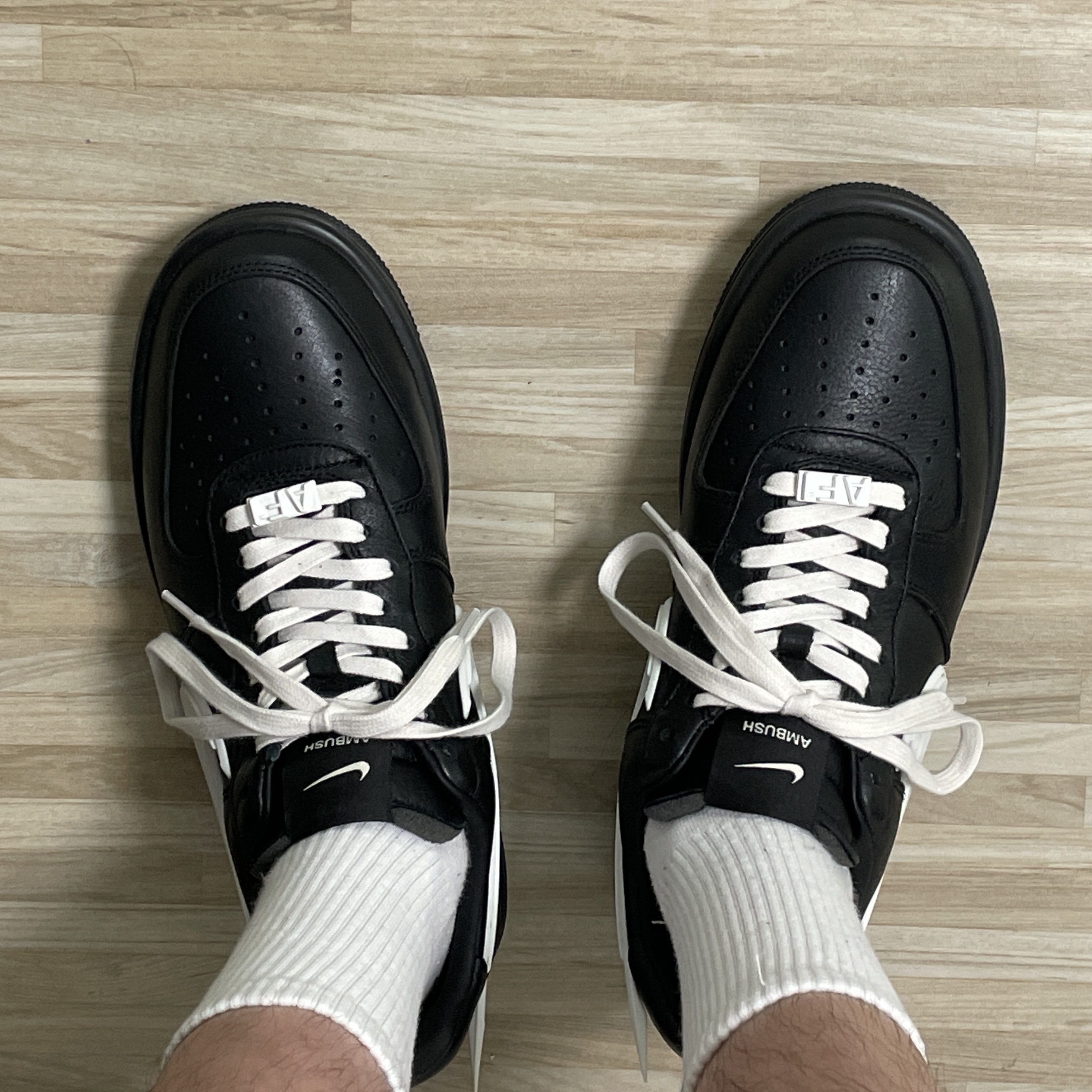 Nike x Ambush Air Force 1 Low SP Black, Nike x Ambush Air Force 1 Low SP Phantom 착용 스타일 - 4