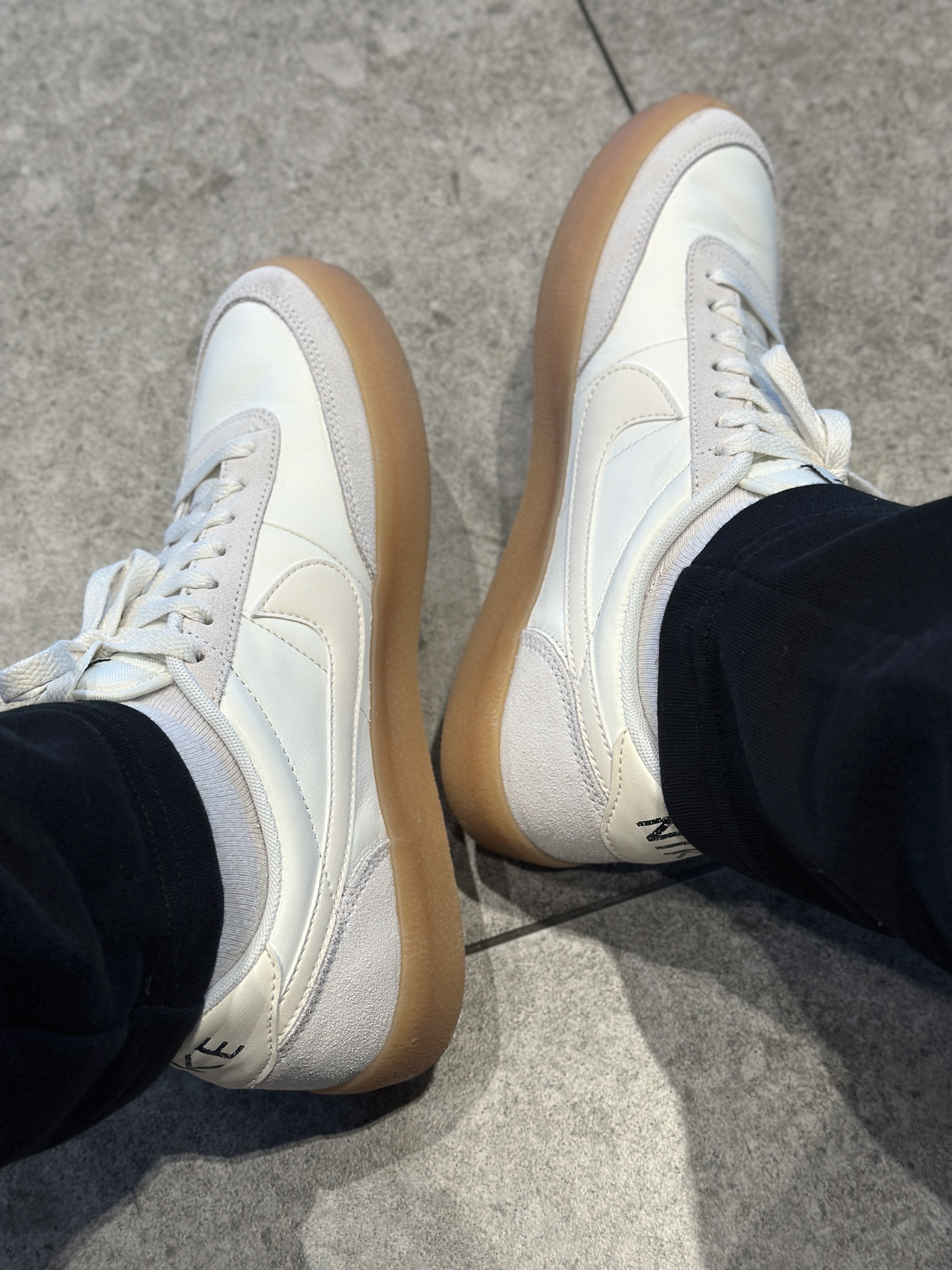 Nike Killshot 2 Leather Sail Gum 착용 스타일 - 1