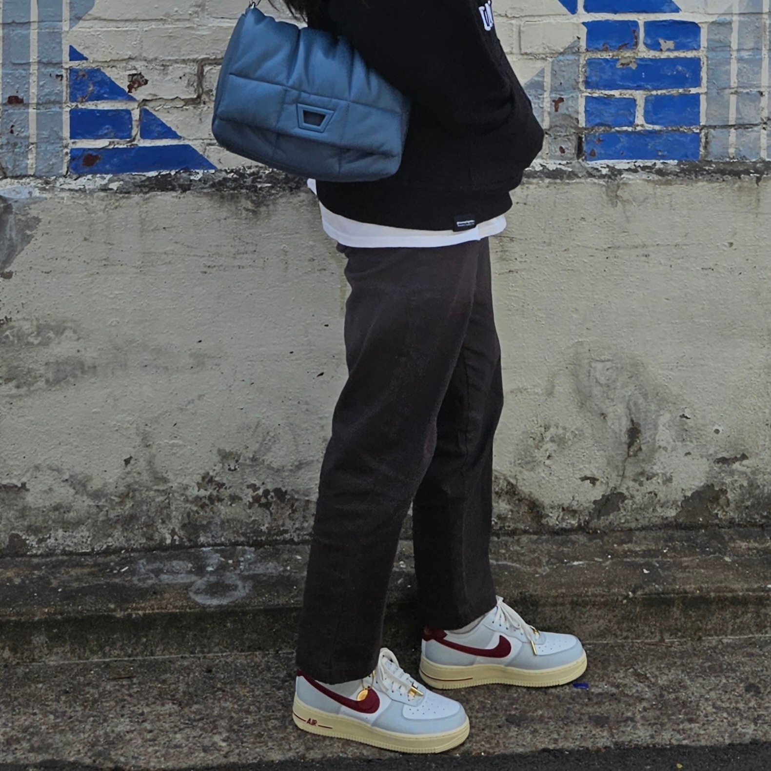 (W) Nike Air Force 1 '07 SE Pandant 착용 스타일 - 1