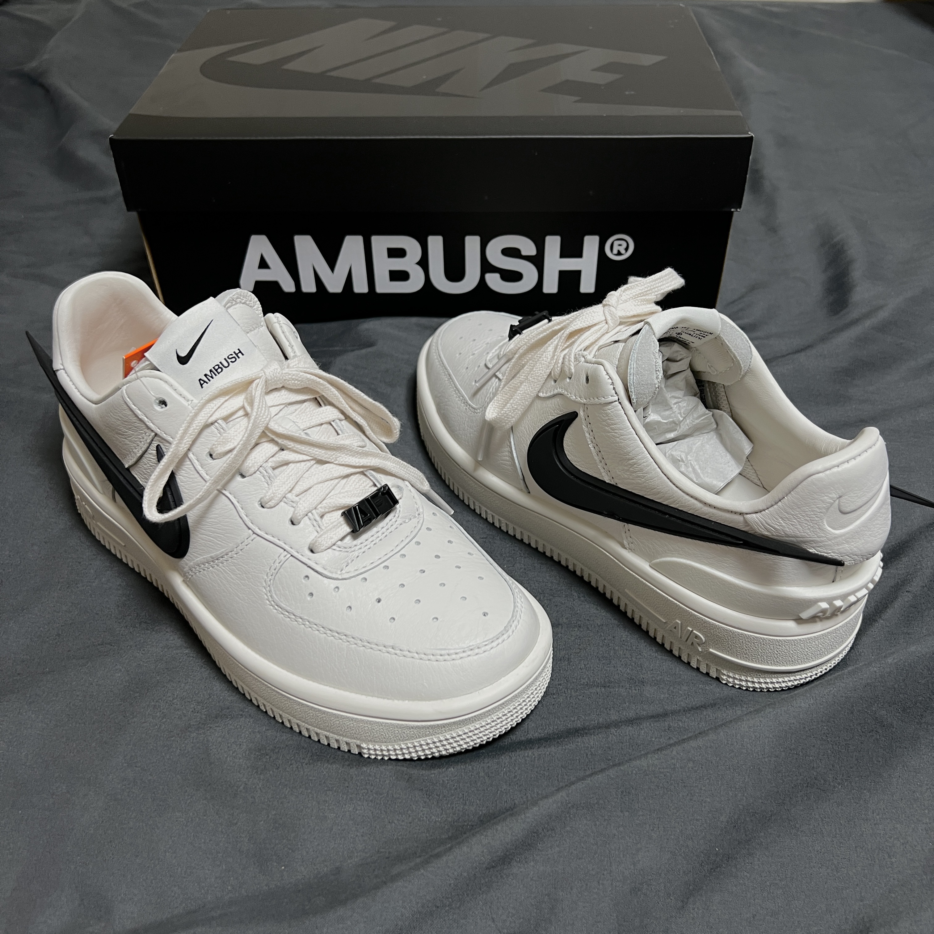 Nike x Ambush Air Force 1 Low SP Phantom 착용 스타일 - 1
