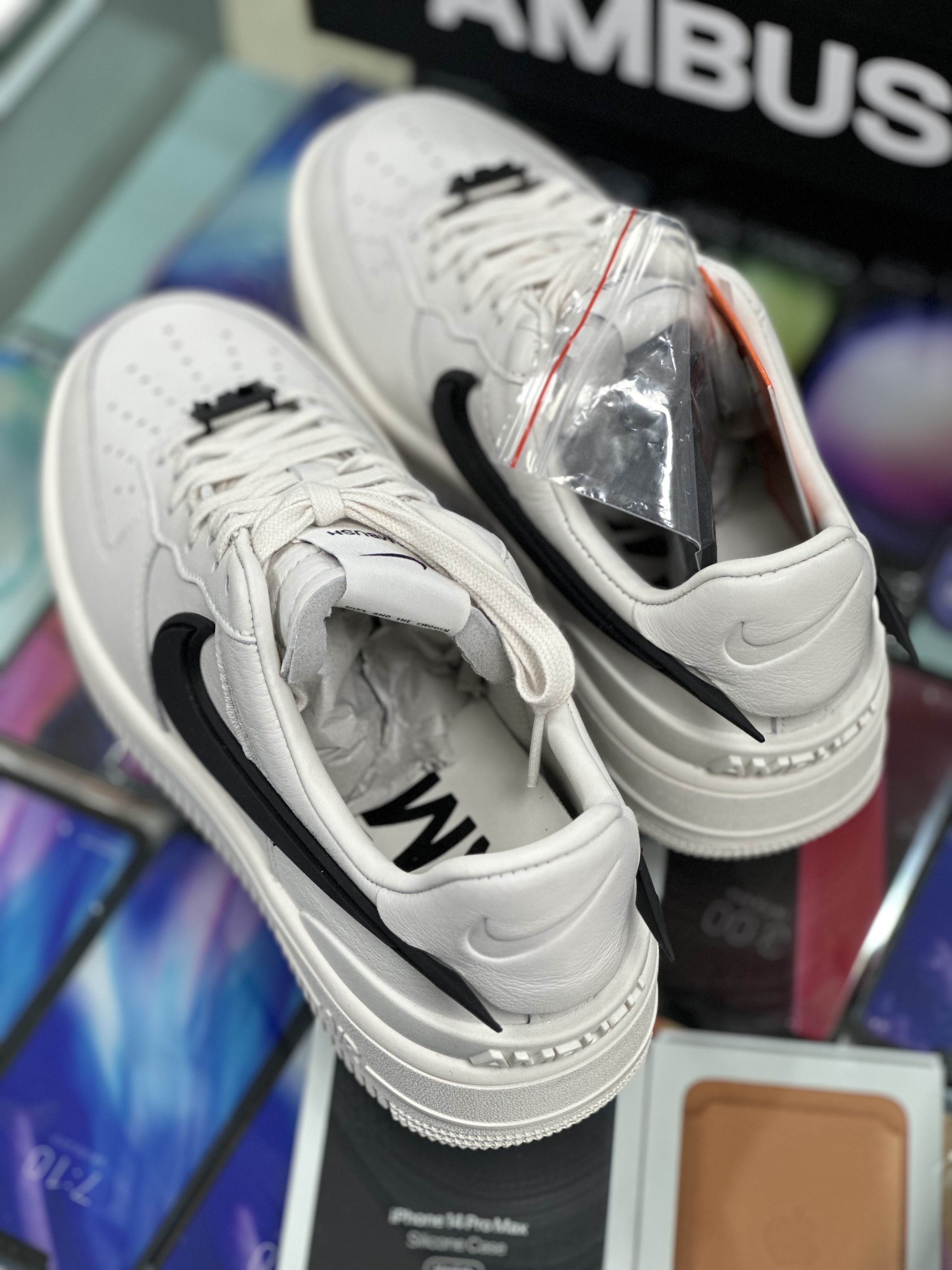 Nike x Ambush Air Force 1 Low SP Phantom 착용 스타일 - 3