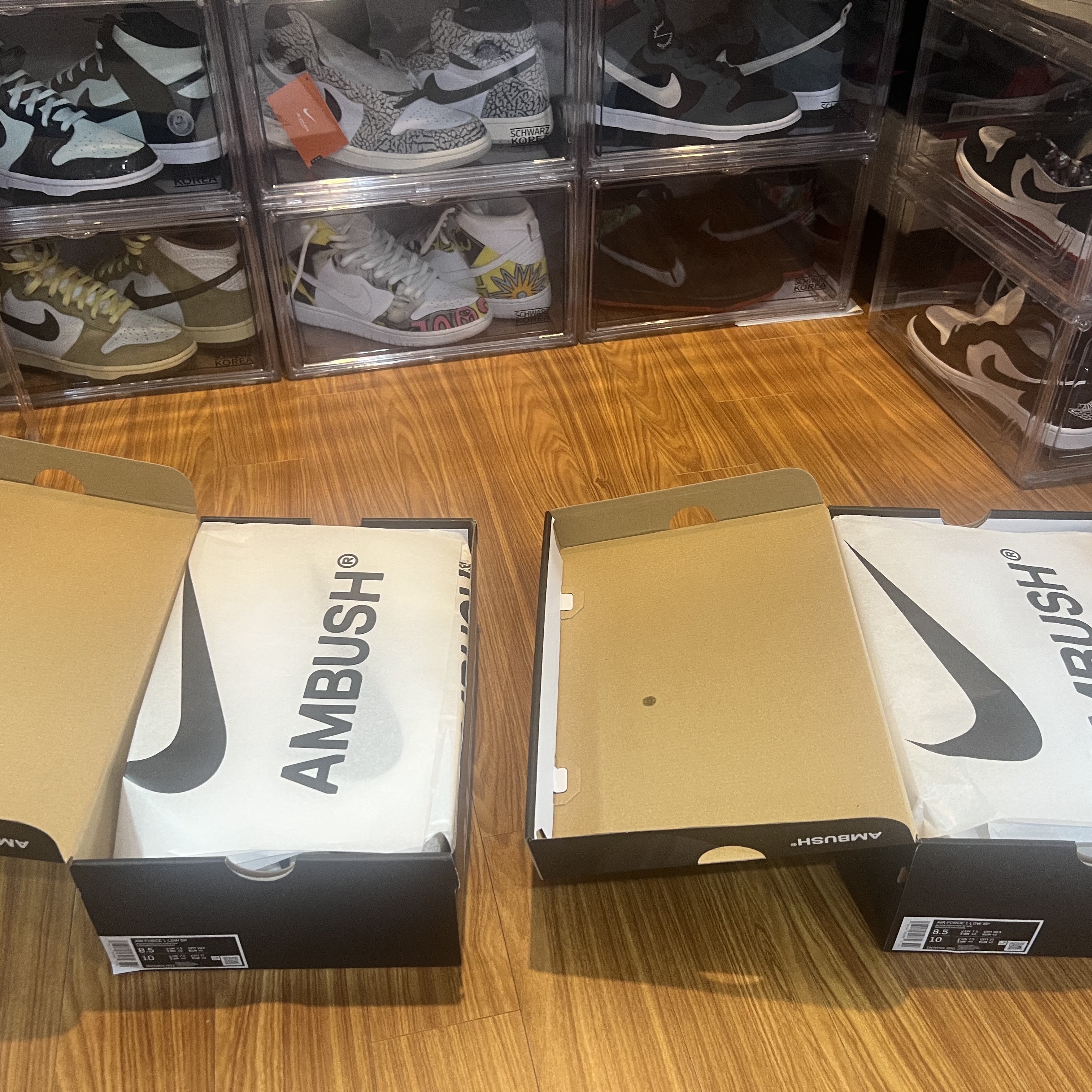 Nike x Ambush Air Force 1 Low SP Phantom, Nike x Ambush Air Force 1 Low SP Black 착용 스타일 - 2