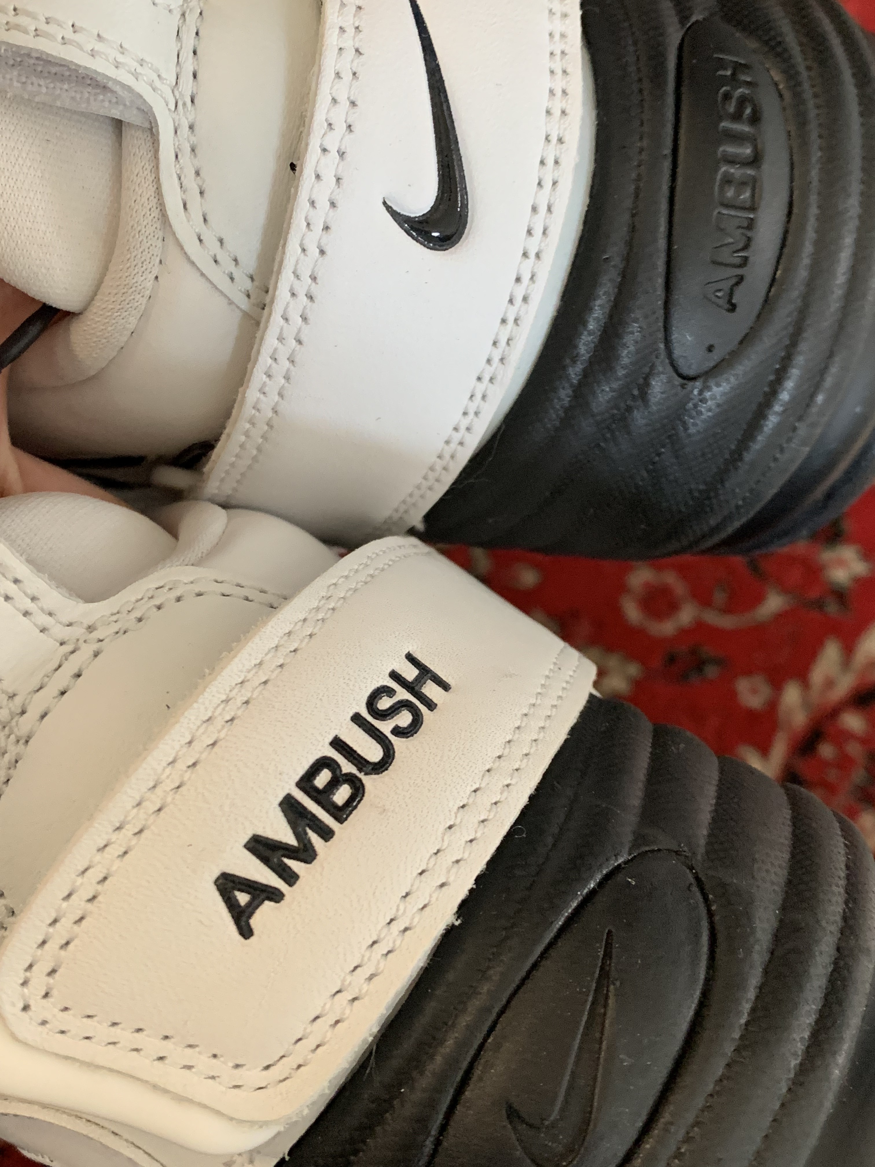 Nike x Ambush Air Adjust Force SP Summit White and Black 착용 스타일 - 2