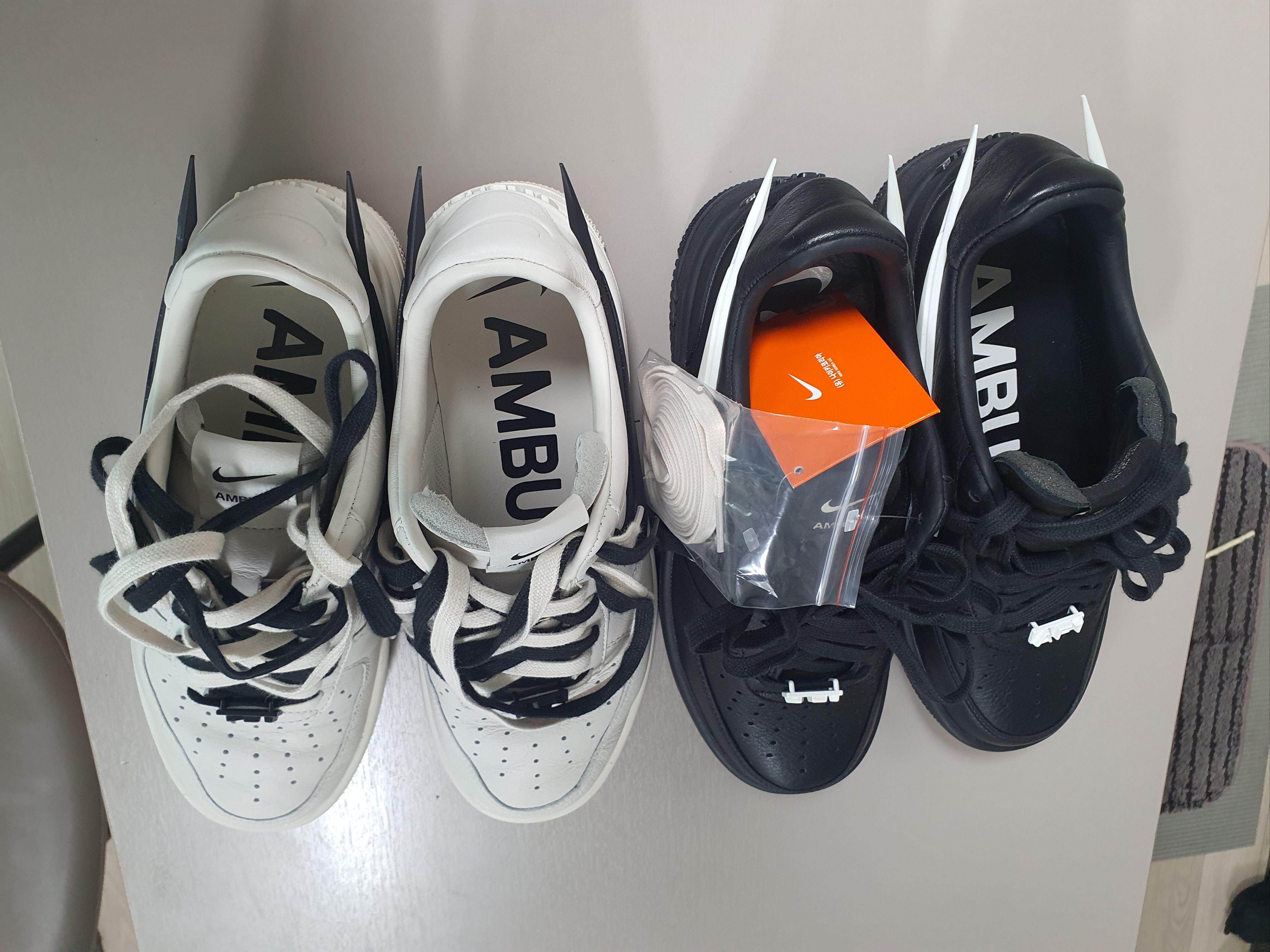Nike x Ambush Air Force 1 Low SP Black, Nike x Ambush Air Force 1 Low SP Phantom 착용 스타일 - 3