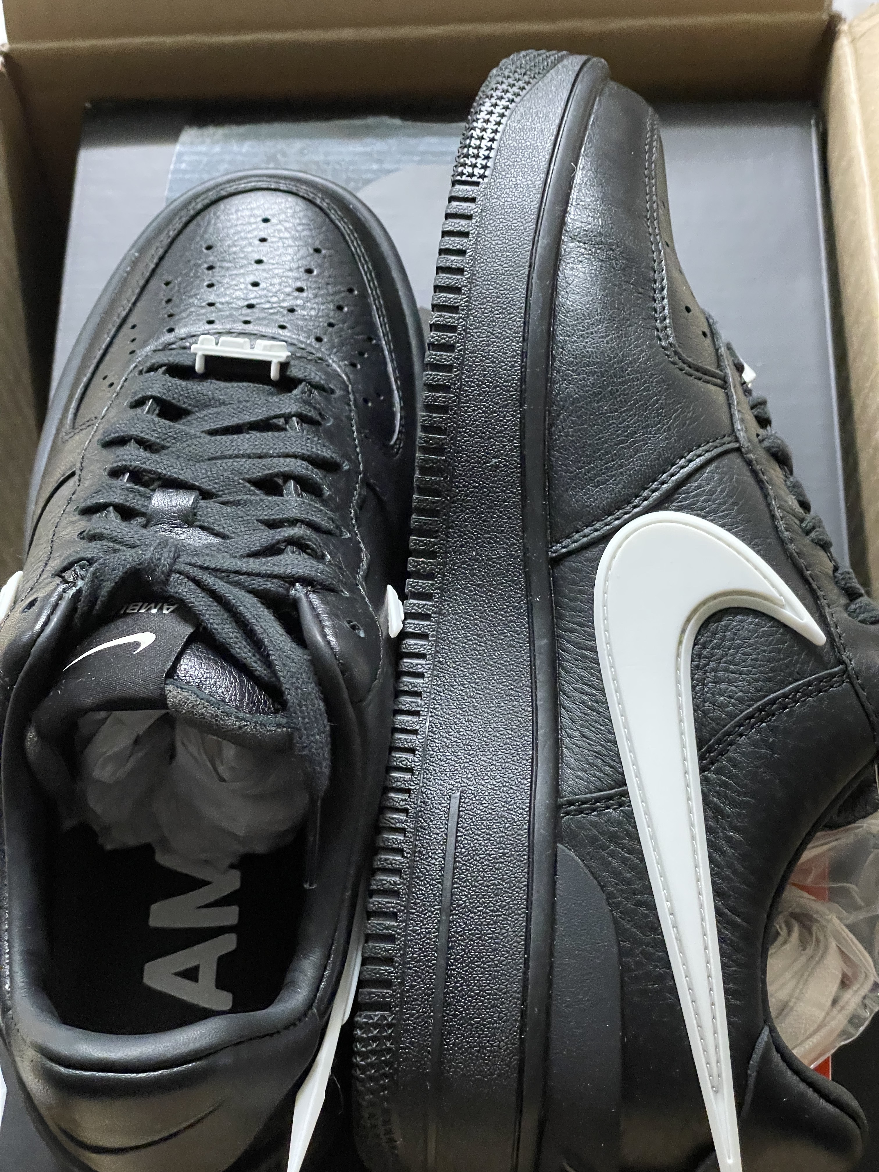 Nike x Ambush Air Force 1 Low SP Black 착용 스타일 - 3