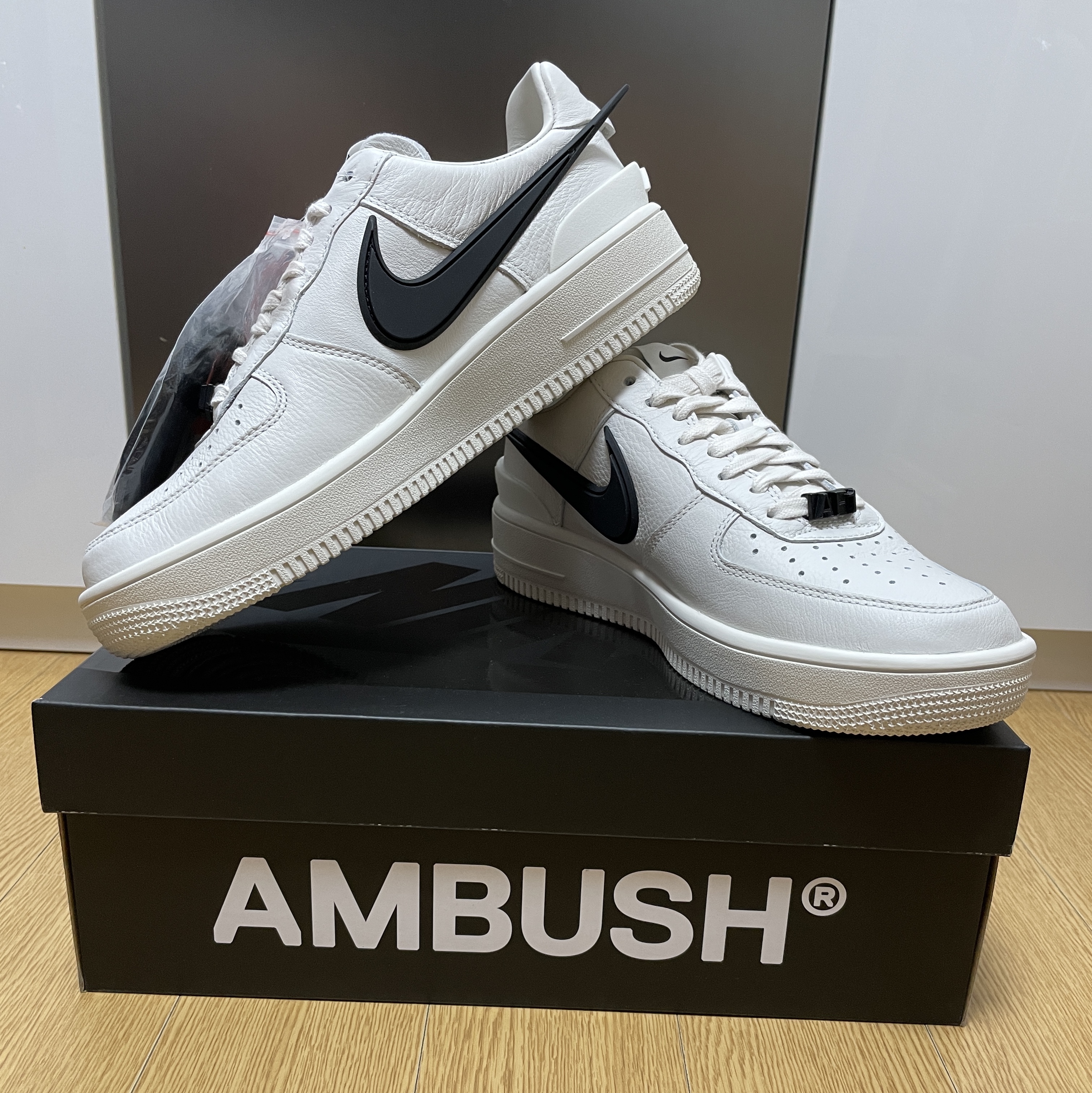 Nike x Ambush Air Force 1 Low SP Black, Nike x Ambush Air Force 1 Low SP Phantom 착용 스타일 - 2
