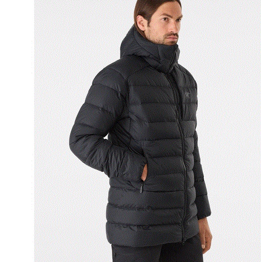 Arc'teryx Thorium Parka Black 착용 스타일 - 1