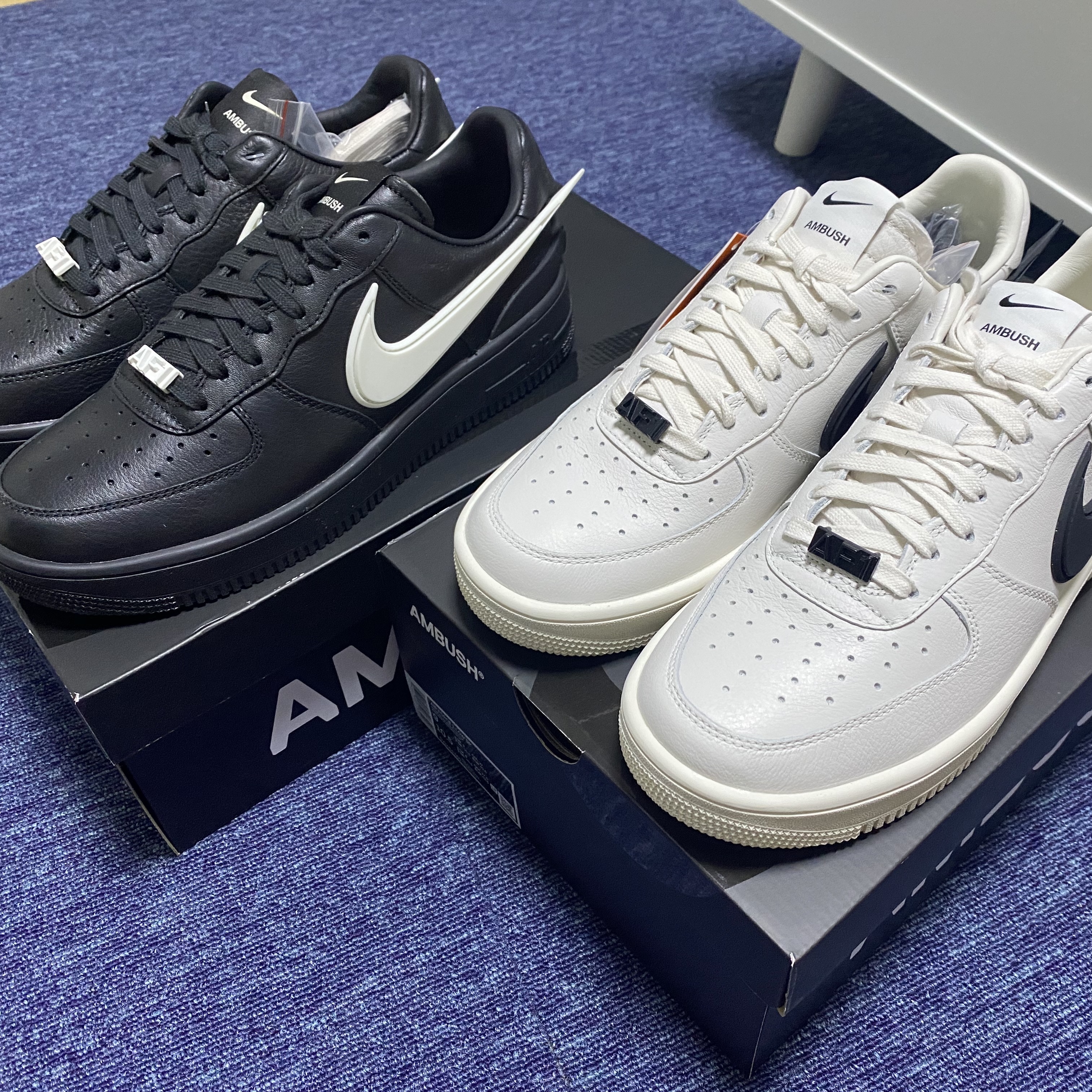 Nike x Ambush Air Force 1 Low SP Phantom, Nike x Ambush Air Force 1 Low SP Black 착용 스타일 - 1