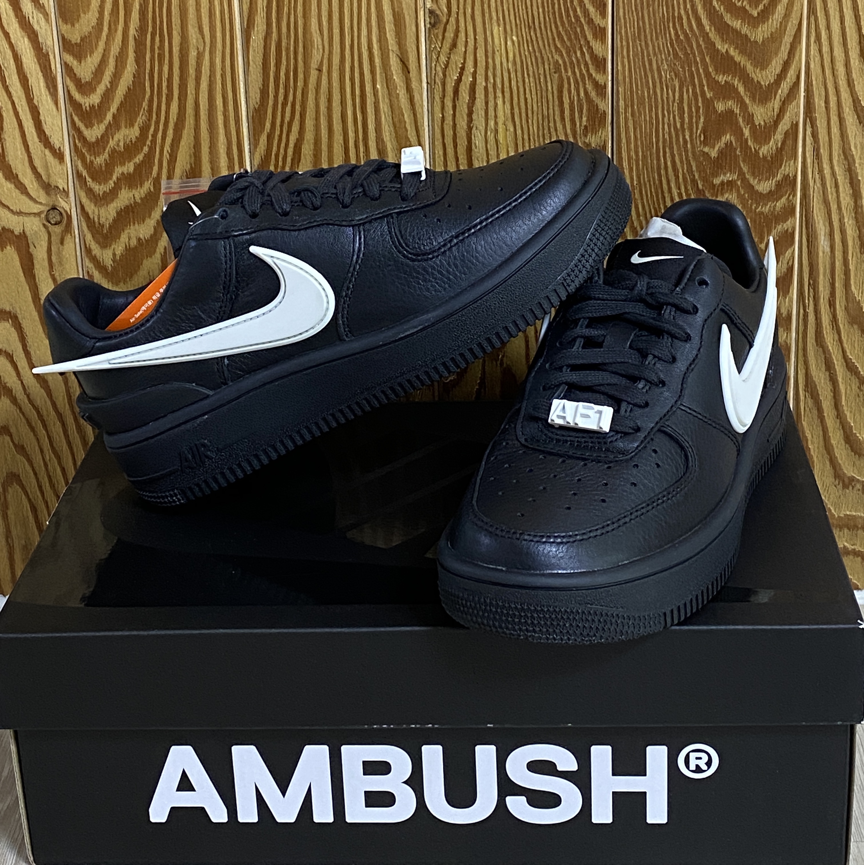 Nike x Ambush Air Force 1 Low SP Black 착용 스타일