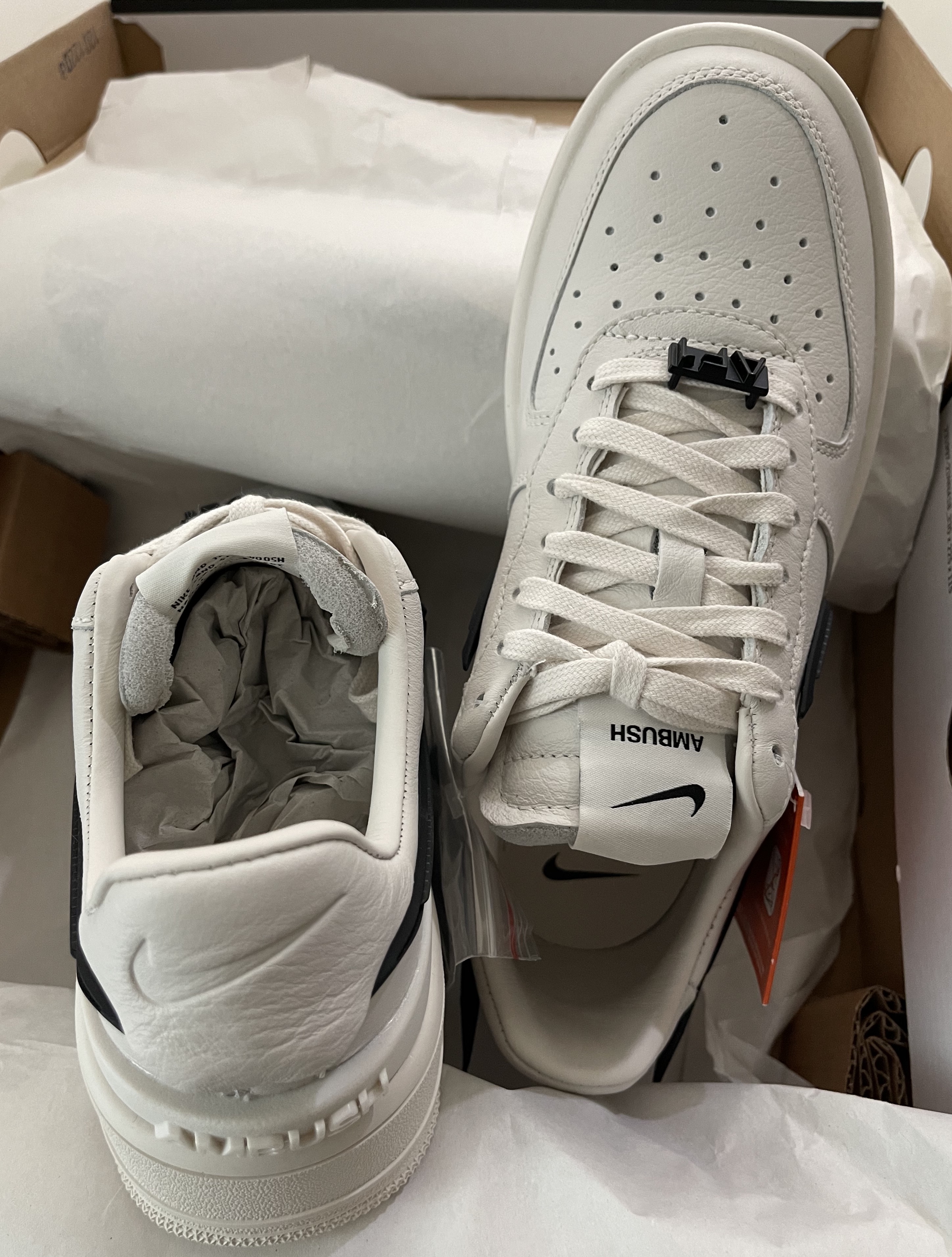 Nike x Ambush Air Force 1 Low SP Phantom, Nike x Ambush Air Force 1 Low SP Black 착용 스타일 - 1