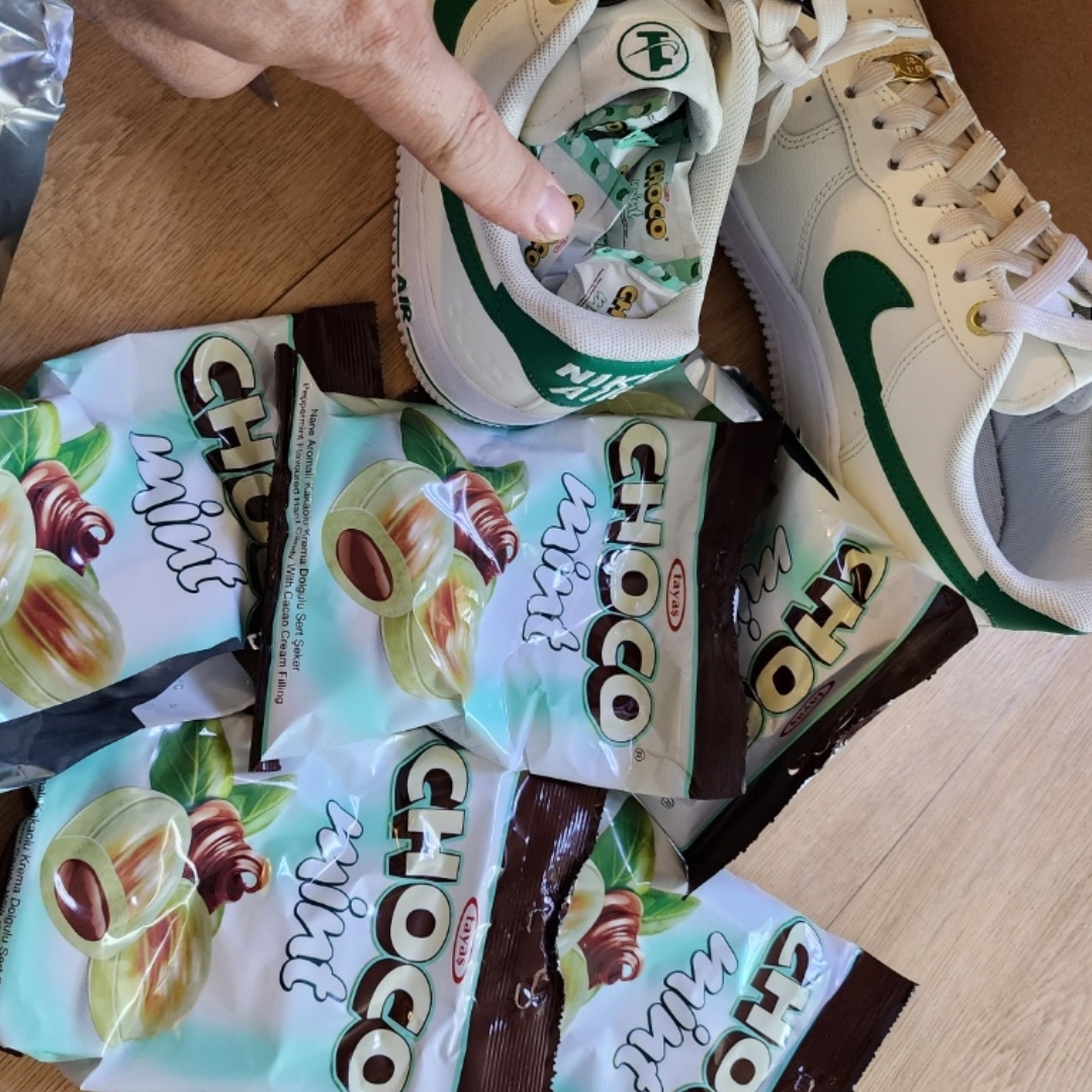 (W) Nike Air Force 1 '07 SE 40th Anniversary Join Forces Sail Malachite 착용 스타일 - 2
