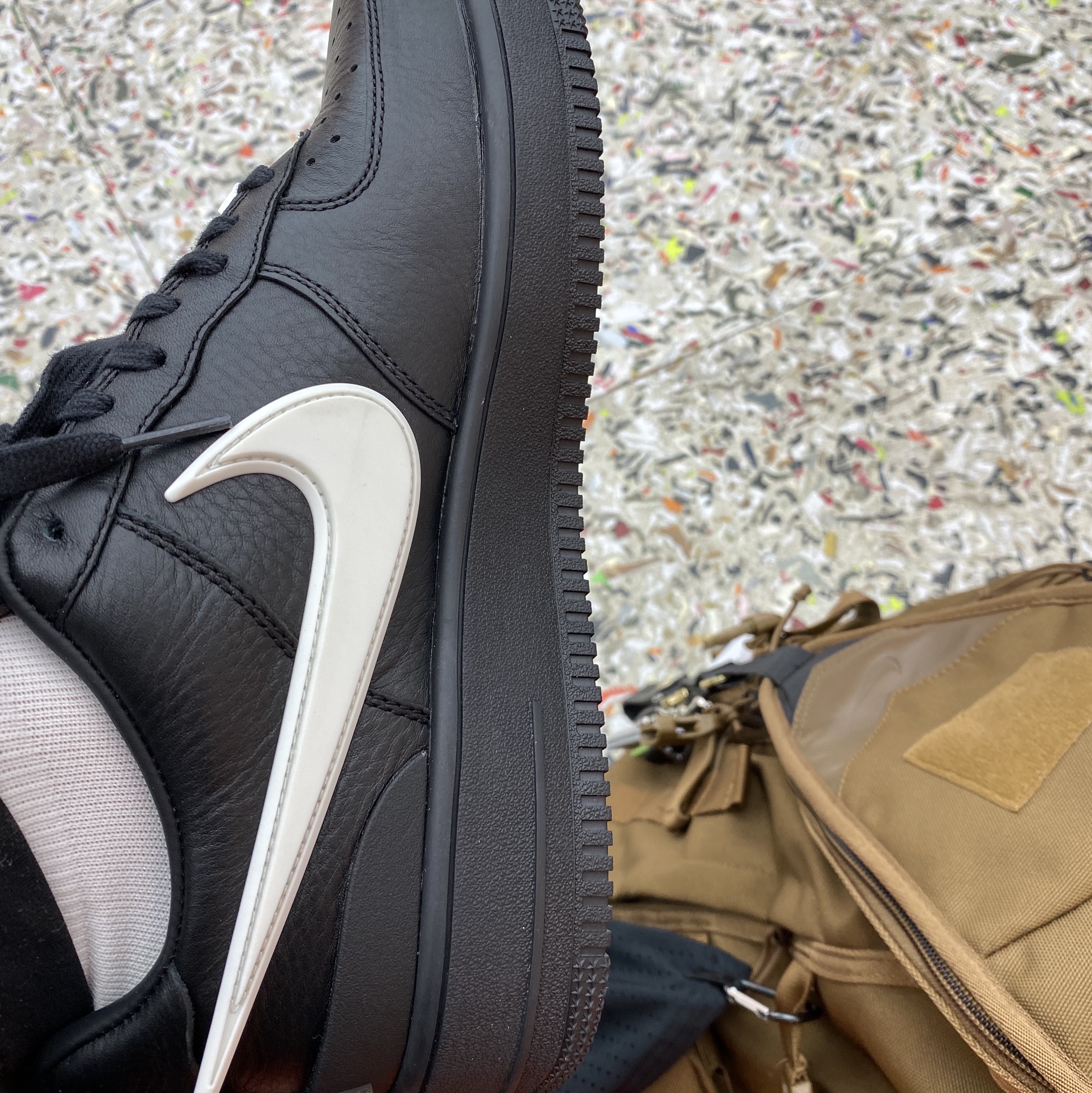Nike x Ambush Air Force 1 Low SP Phantom, Nike x Ambush Air Force 1 Low SP Black 착용 스타일 - 2