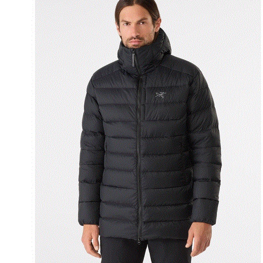 Arc'teryx Thorium Parka Black 착용 스타일 - 2