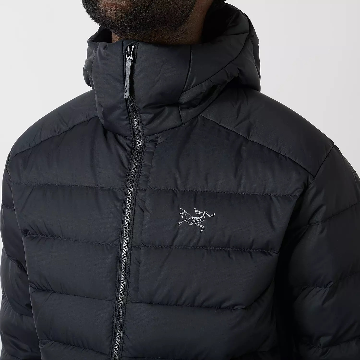 Arc'teryx Thorium Parka Black 착용 스타일 - 4