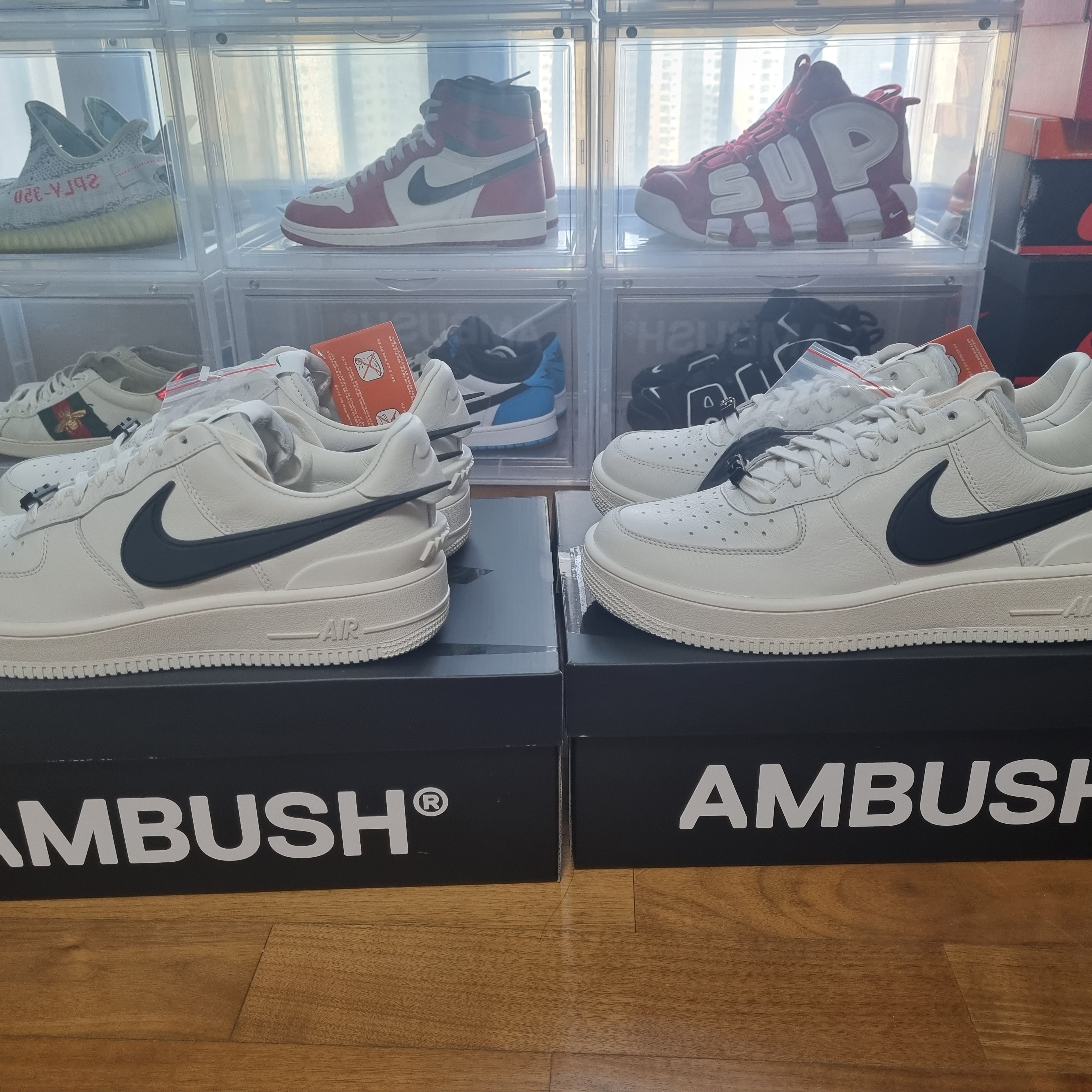 Nike x Ambush Air Force 1 Low SP Phantom 착용 스타일 - 2