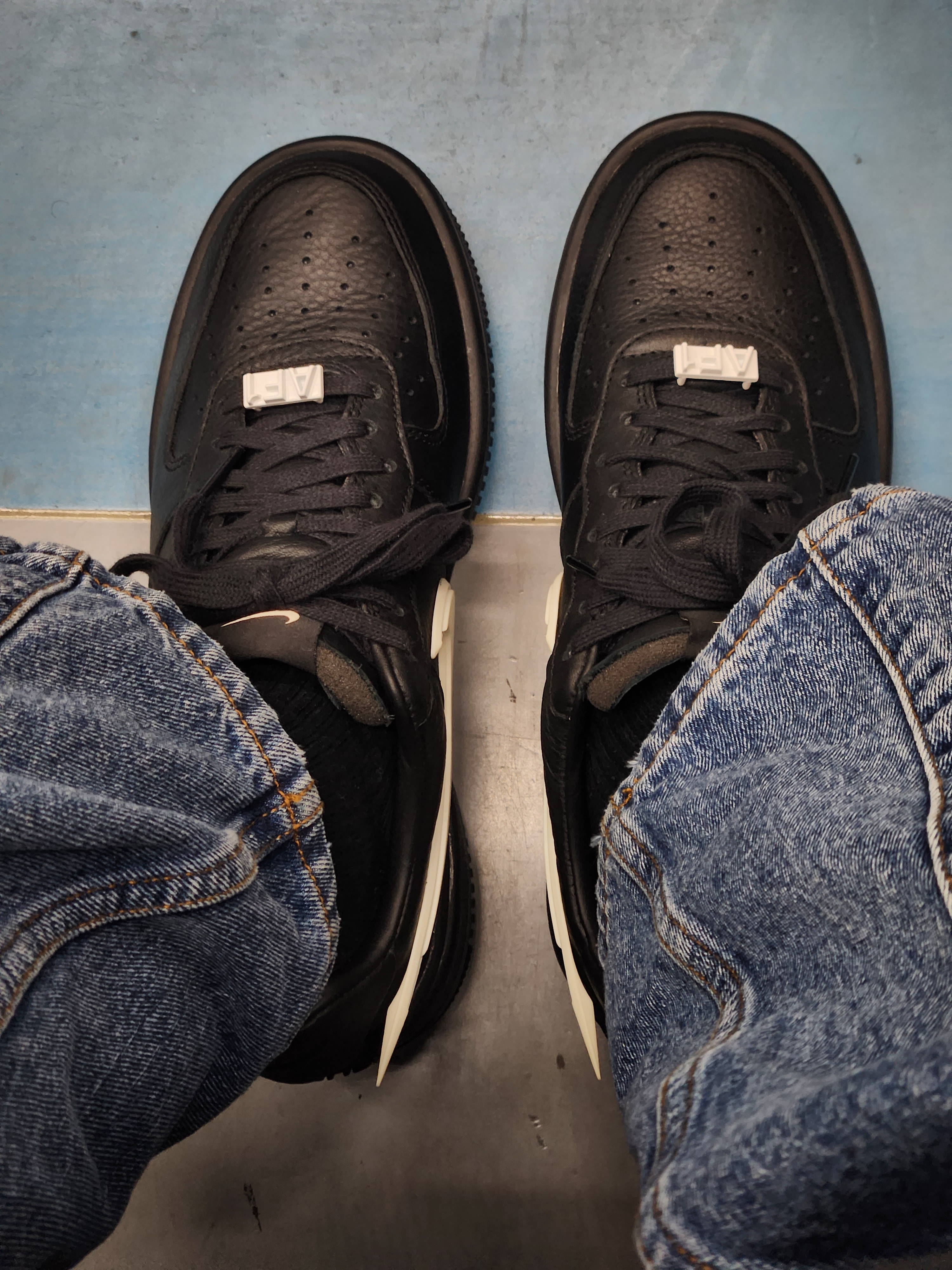 Nike x Ambush Air Force 1 Low SP Black 착용 스타일