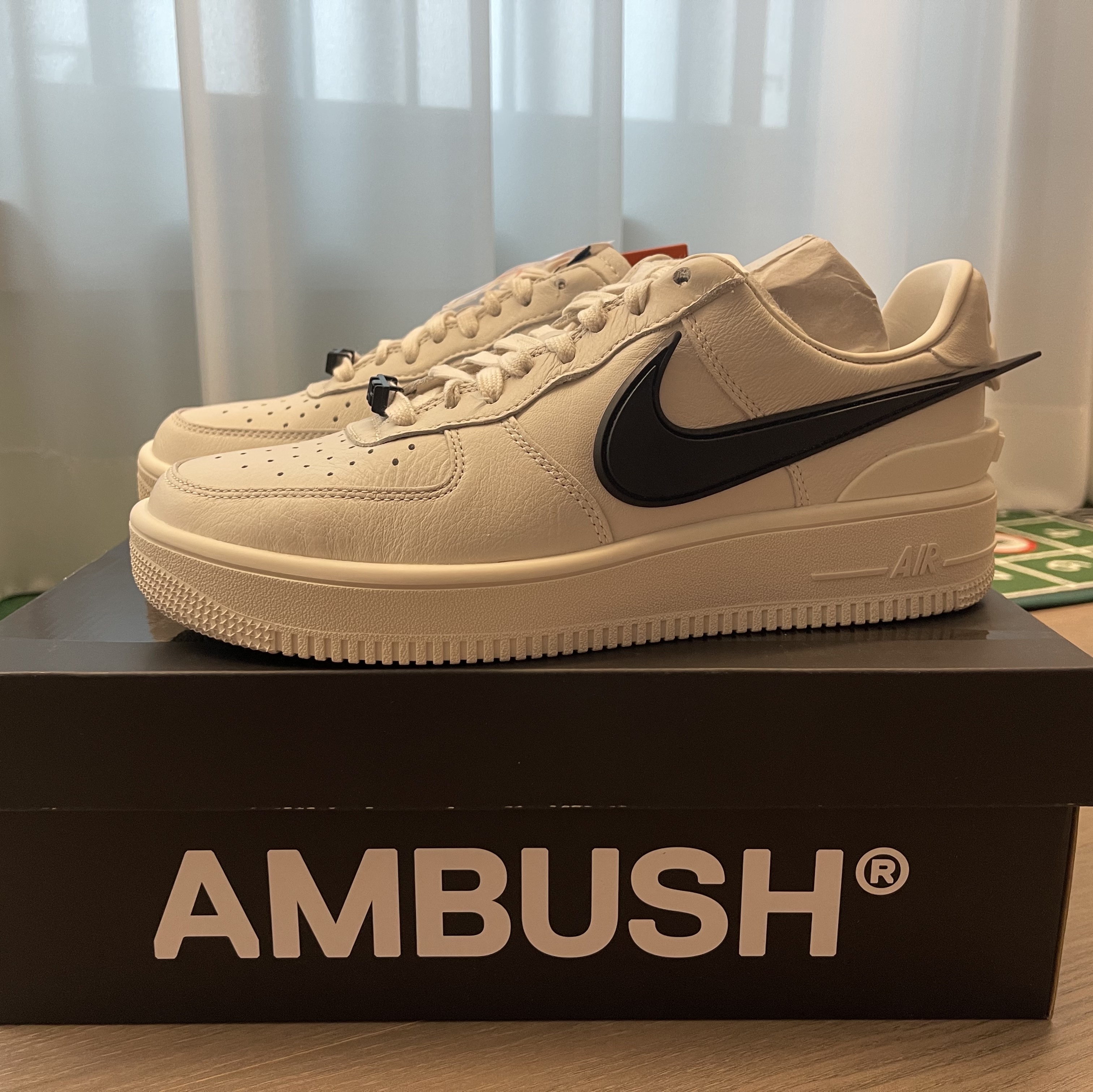 Nike x Ambush Air Force 1 Low SP Phantom 착용 스타일