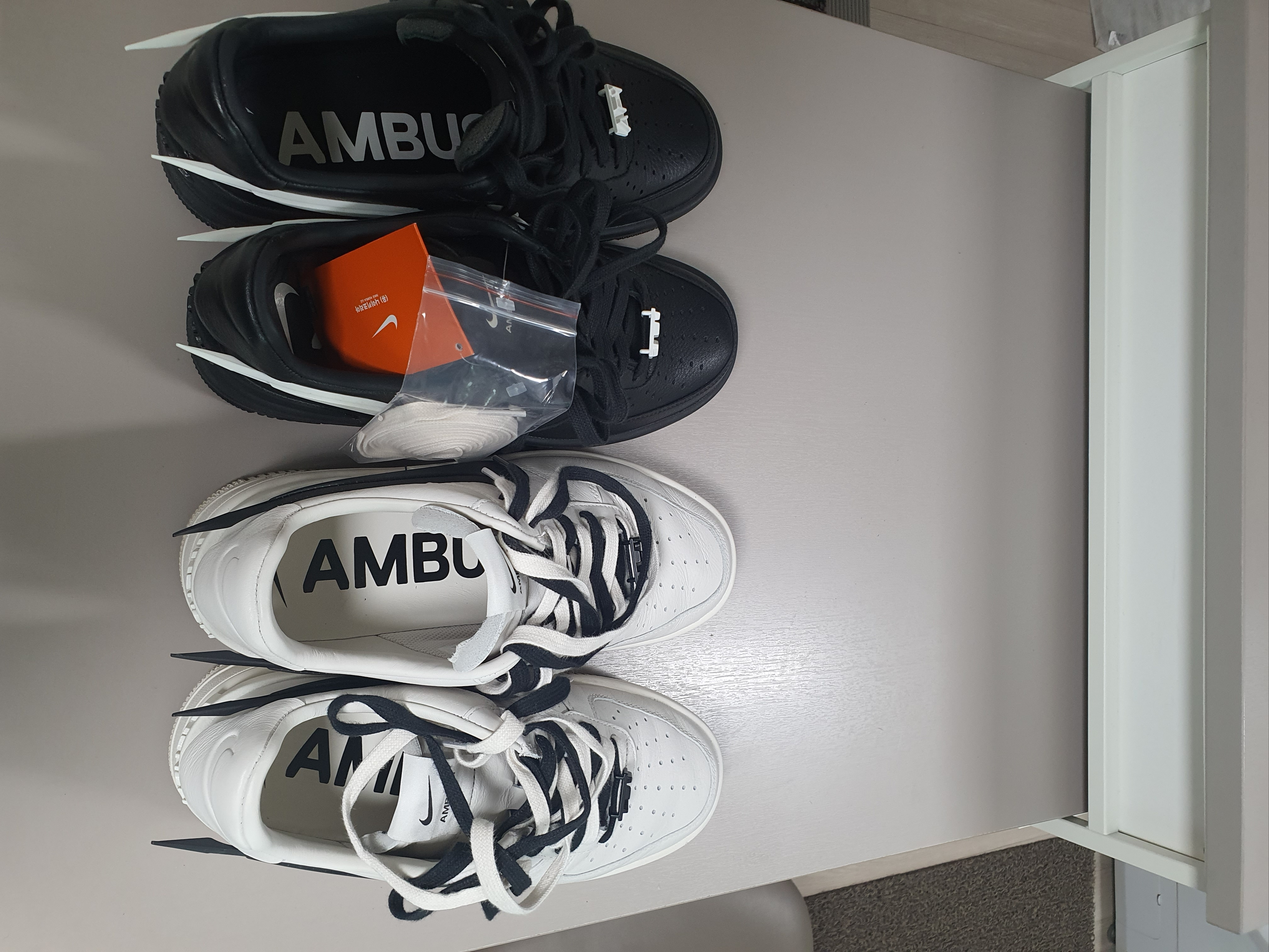 Nike x Ambush Air Force 1 Low SP Black, Nike x Ambush Air Force 1 Low SP Phantom 착용 스타일 - 5