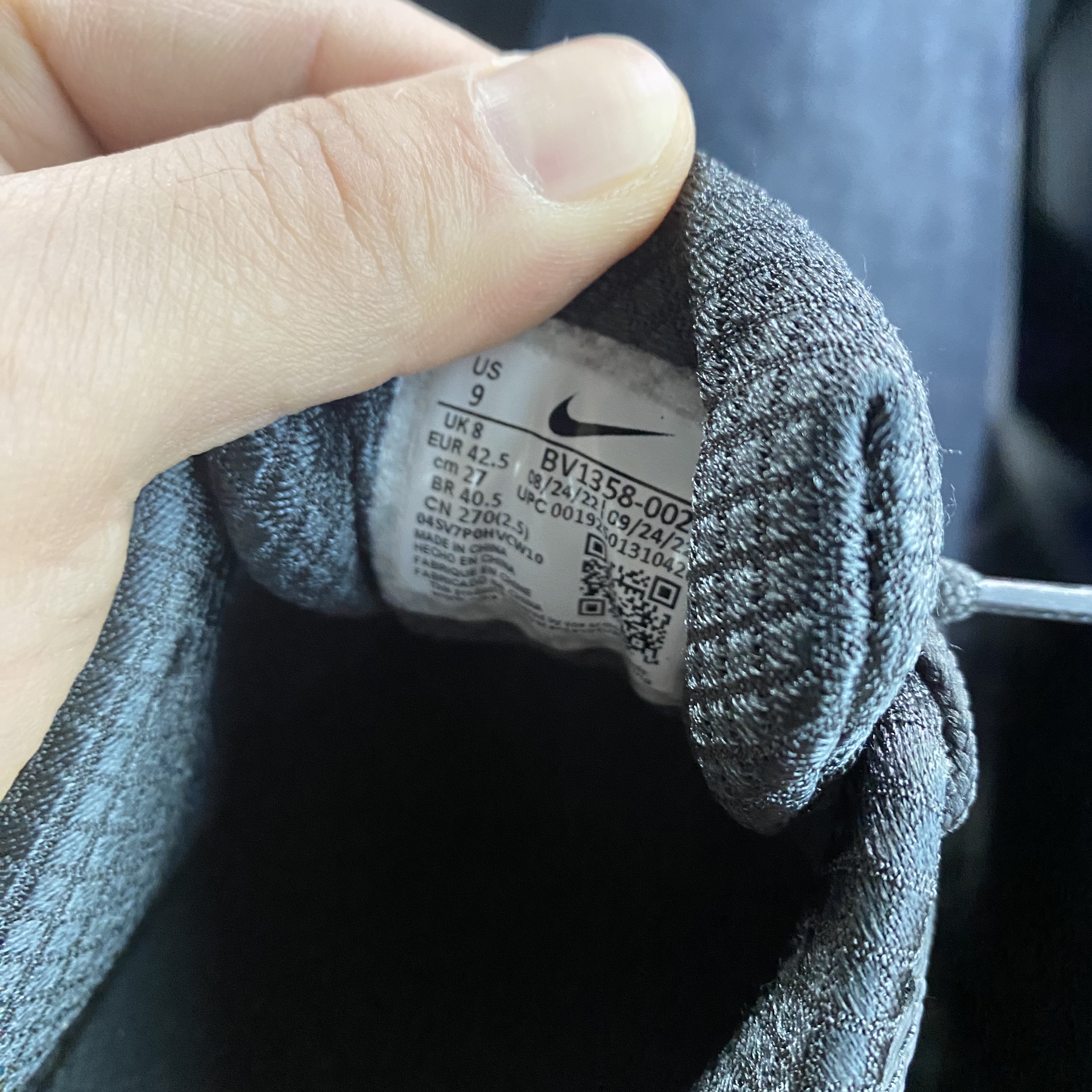 Nike Zoom Vomero 5 SP Anthracite 2023 착용 스타일 - 1
