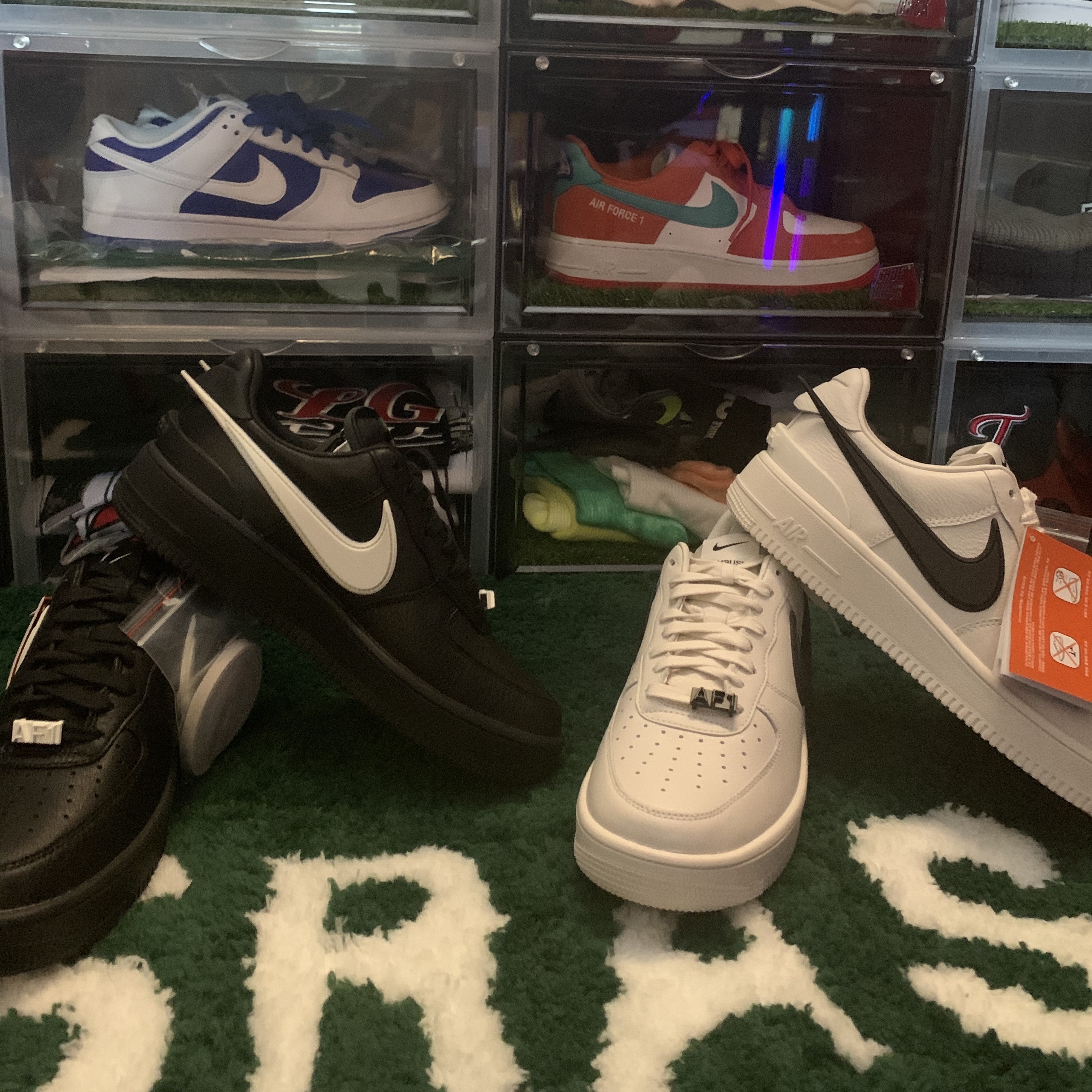 Nike x Ambush Air Force 1 Low SP Phantom, Nike x Ambush Air Force 1 Low SP Black 착용 스타일