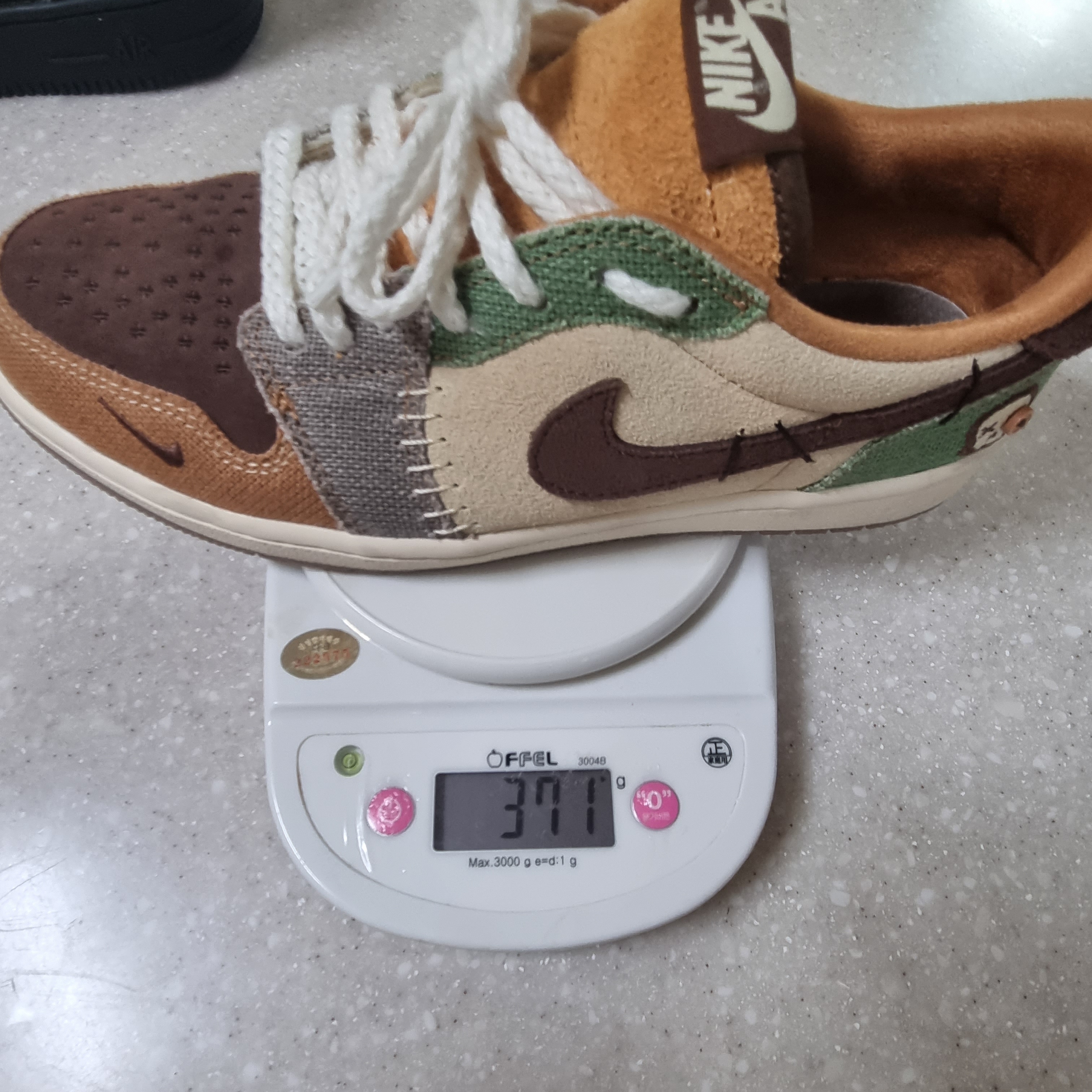 Nike x Ambush Air Force 1 Low SP Black 착용 스타일 - 2