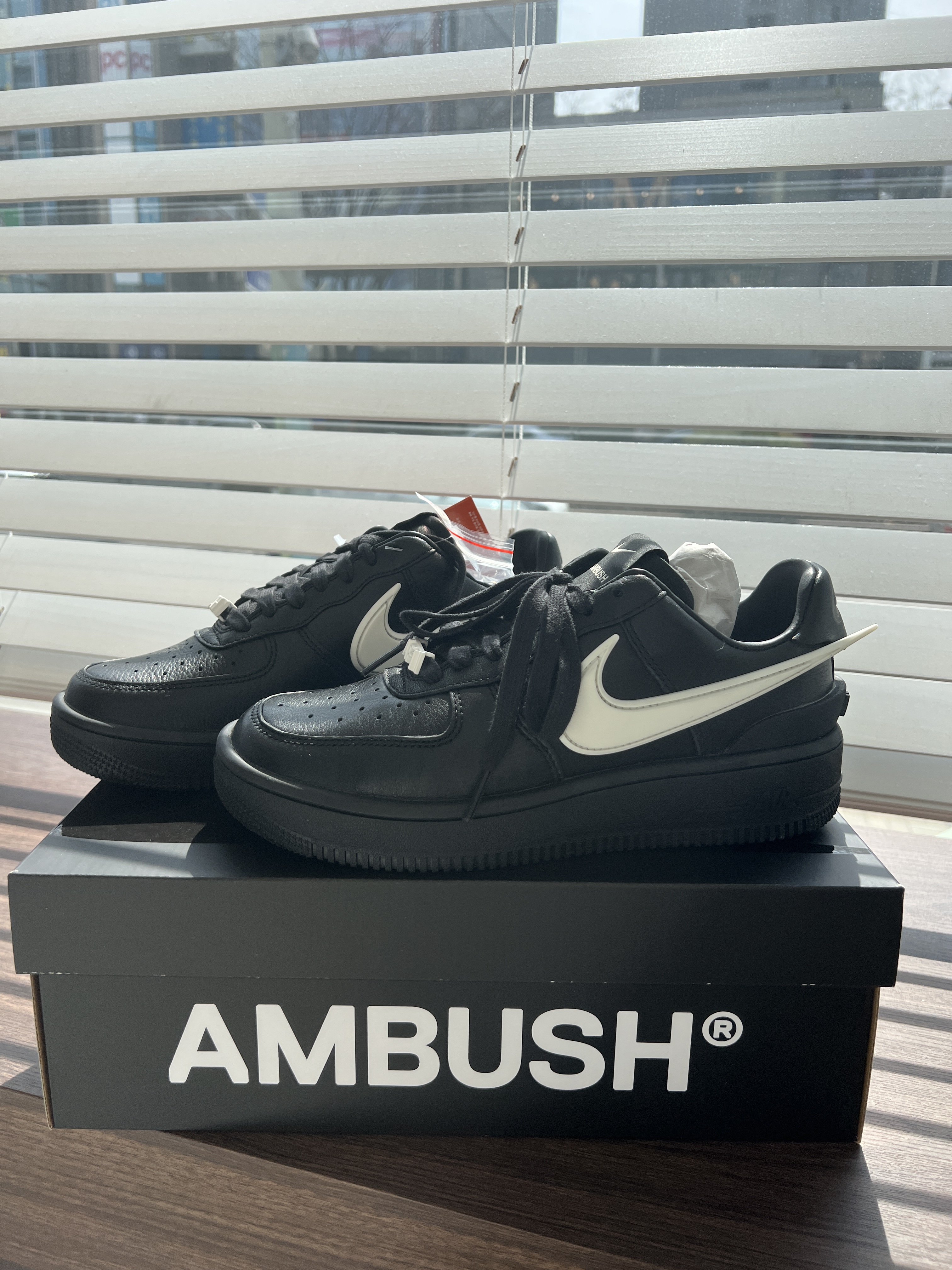 Nike x Ambush Air Force 1 Low SP Black 착용 스타일