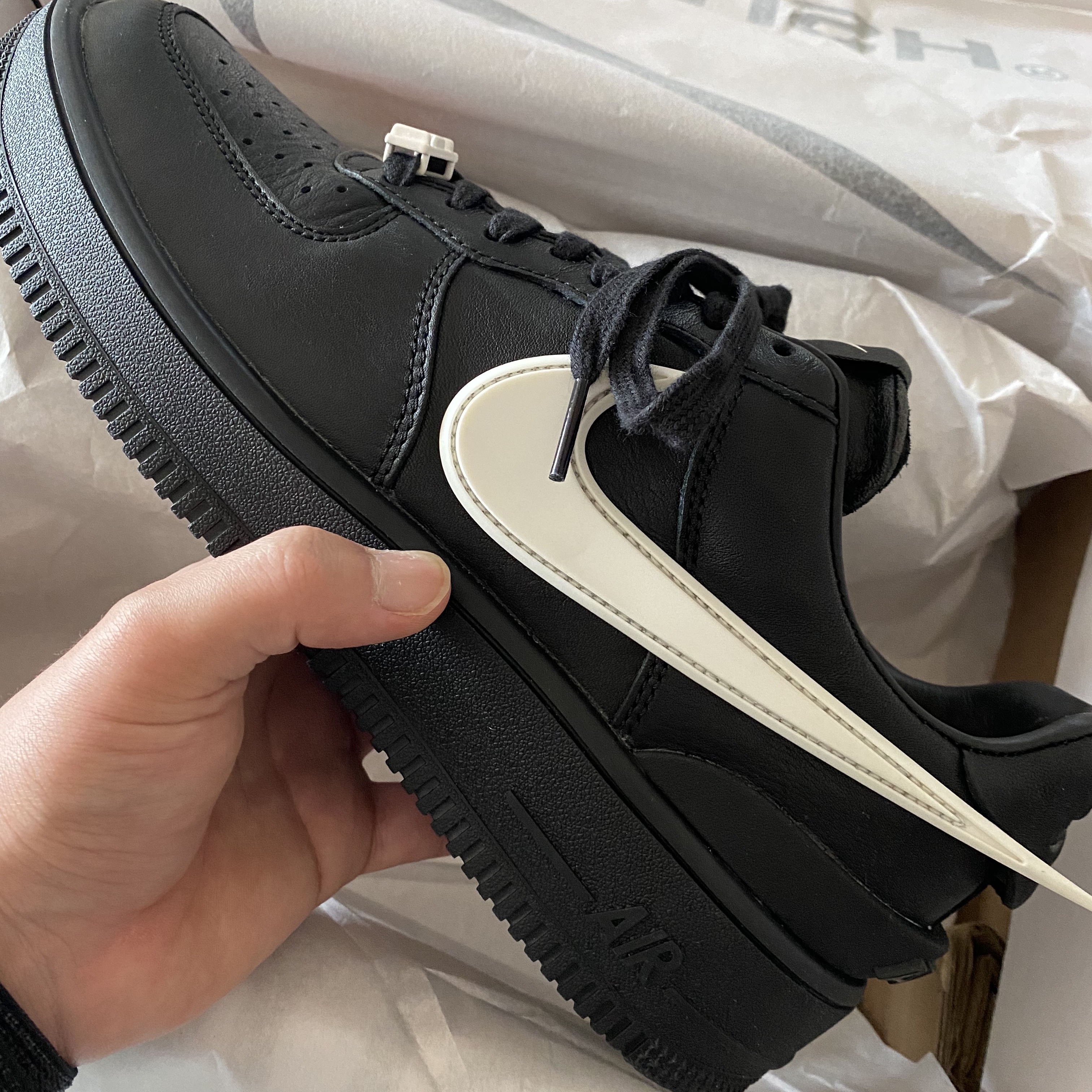 Nike x Ambush Air Force 1 Low SP Black 착용 스타일