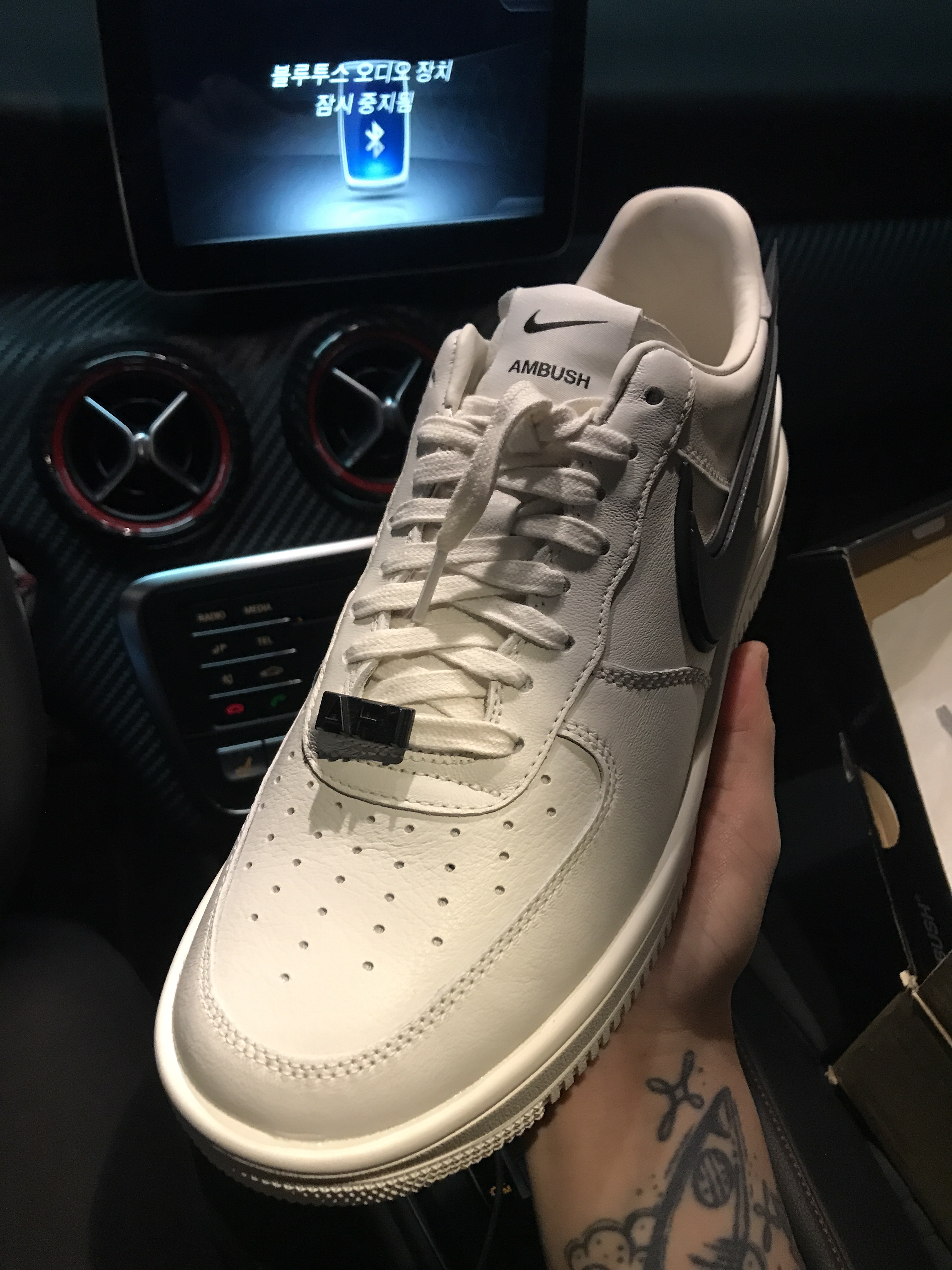 Nike x Ambush Air Force 1 Low SP Phantom 착용 스타일 - 2