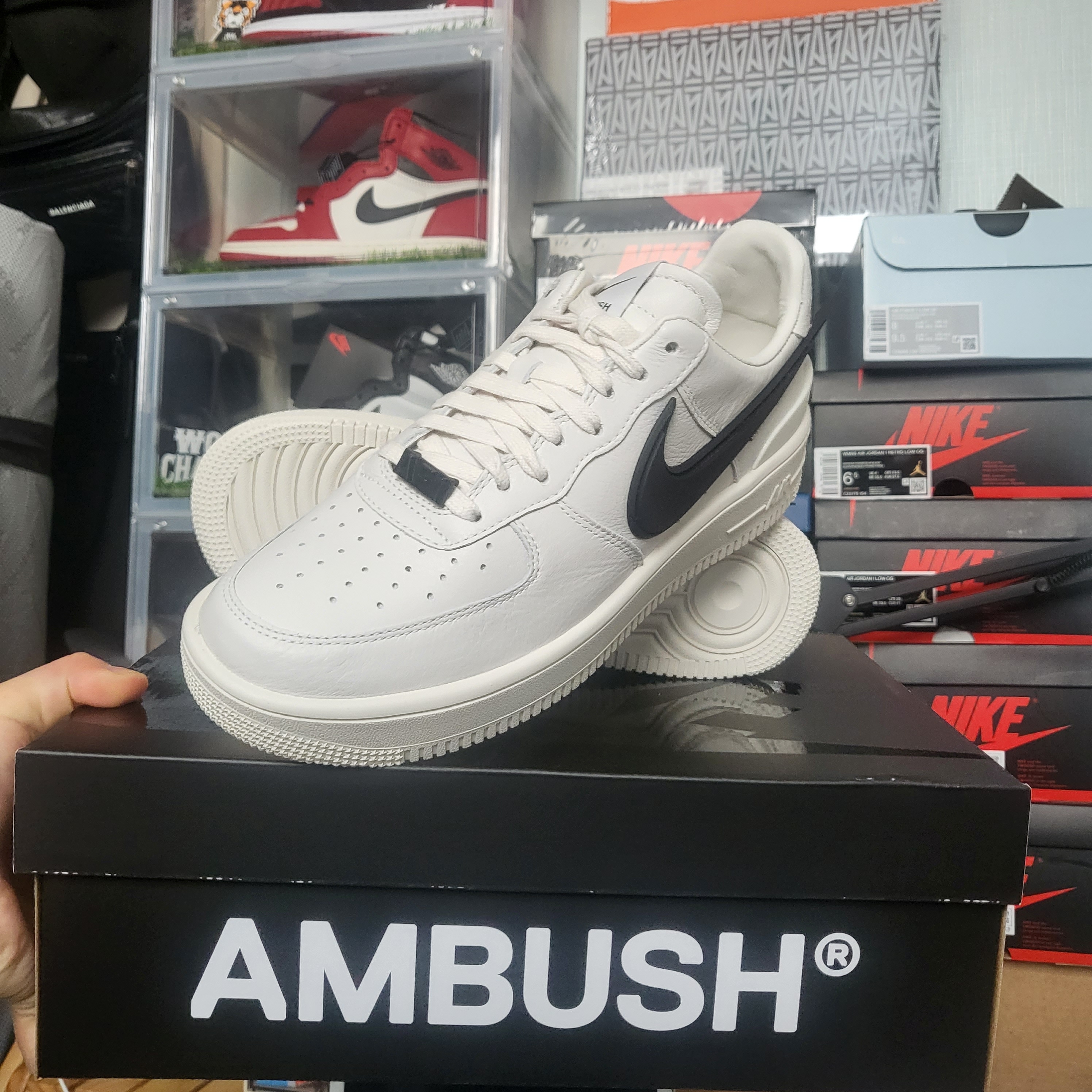Nike x Ambush Air Force 1 Low SP Phantom 착용 스타일 - 4