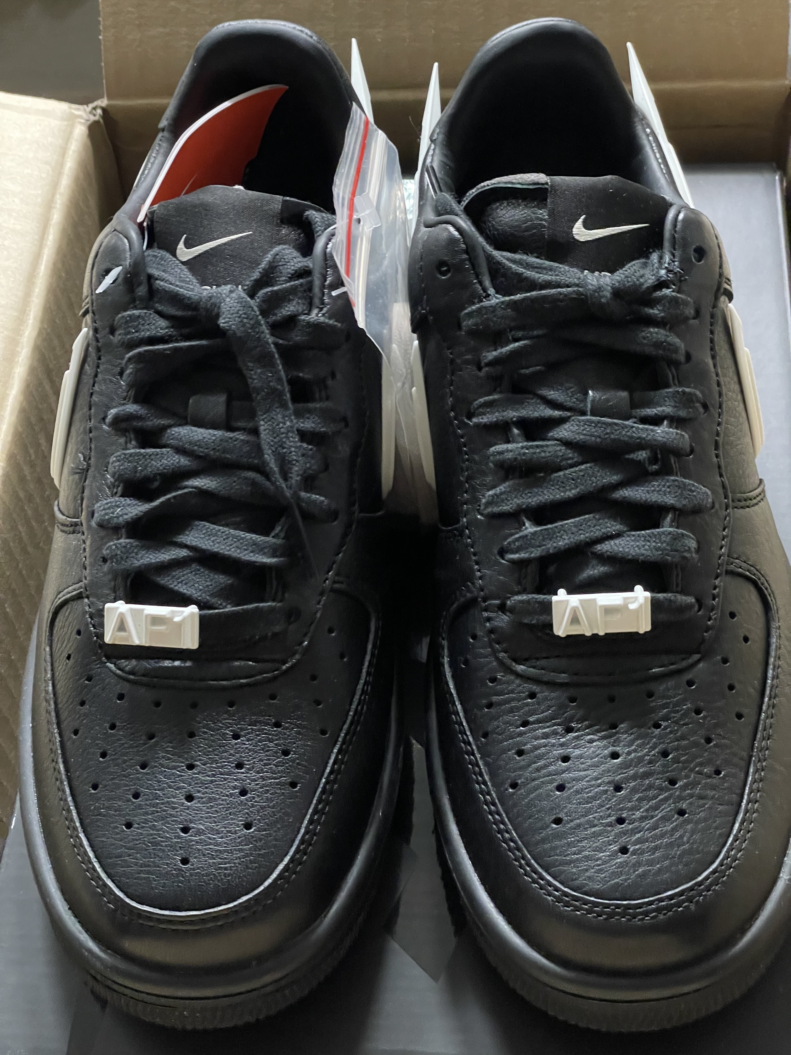 Nike x Ambush Air Force 1 Low SP Black 착용 스타일 - 2