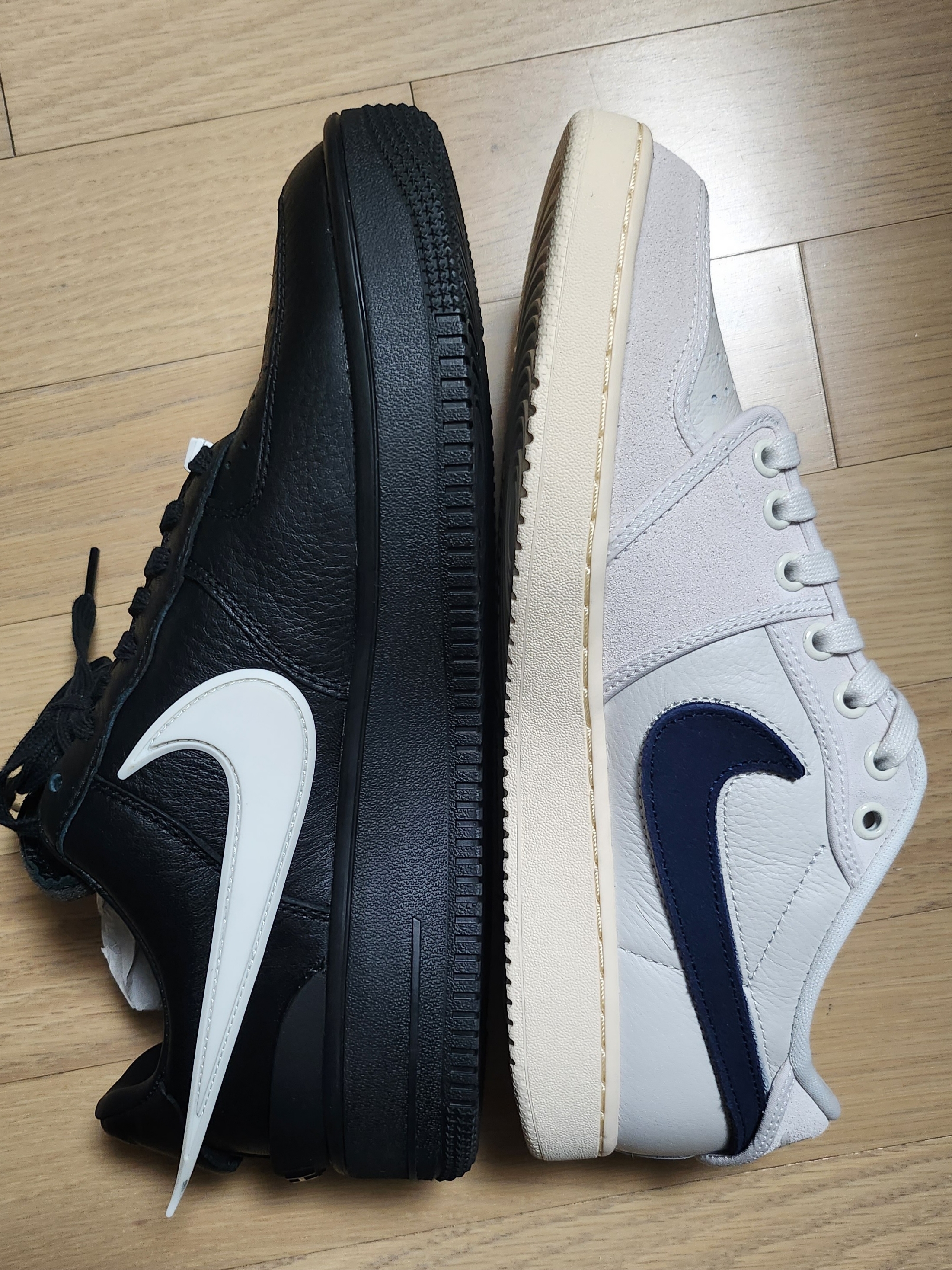 Nike x Ambush Air Force 1 Low SP Black 착용 스타일 - 2