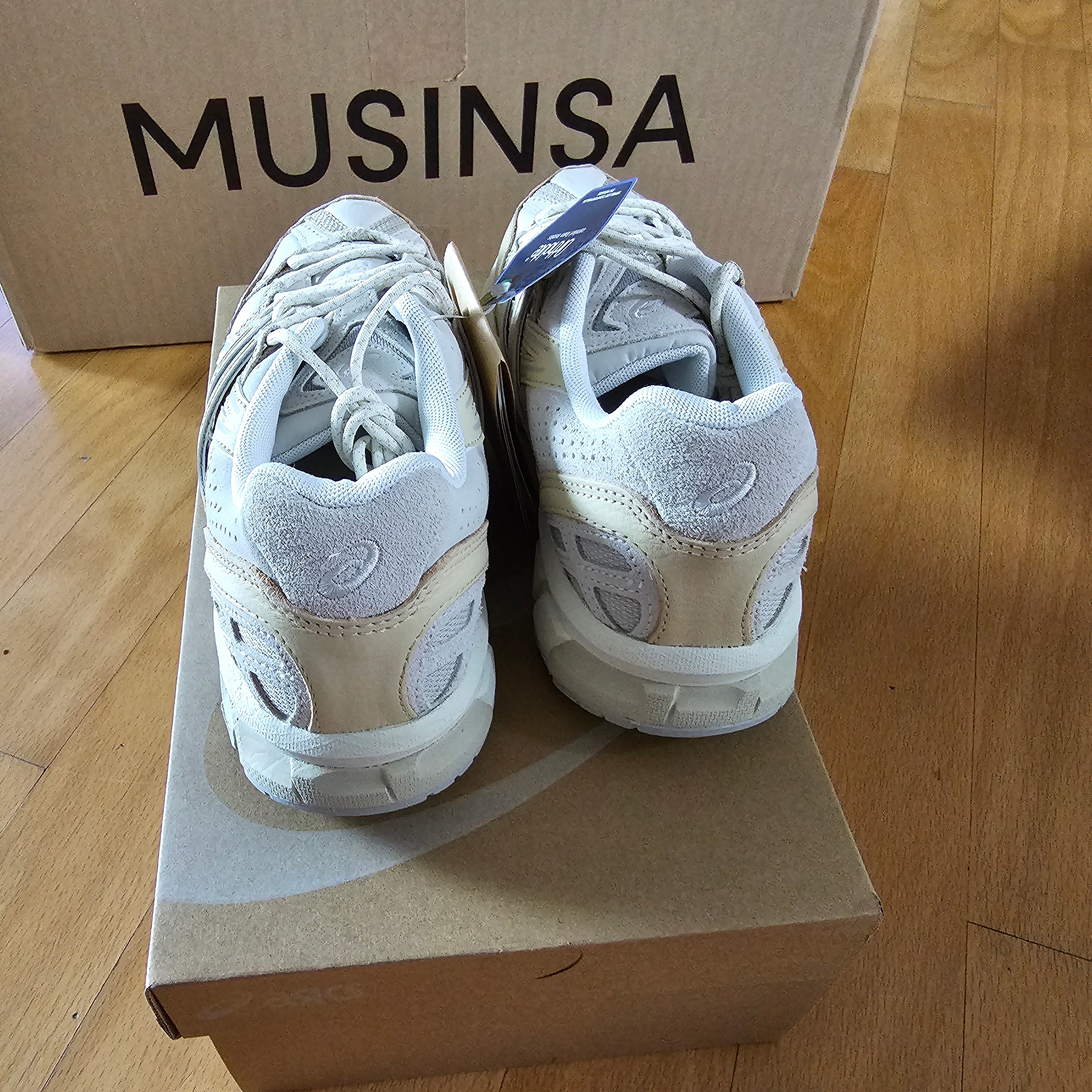 (W) Asics Gel-Sonoma 15-50 Oatmeal 착용 스타일 - 4
