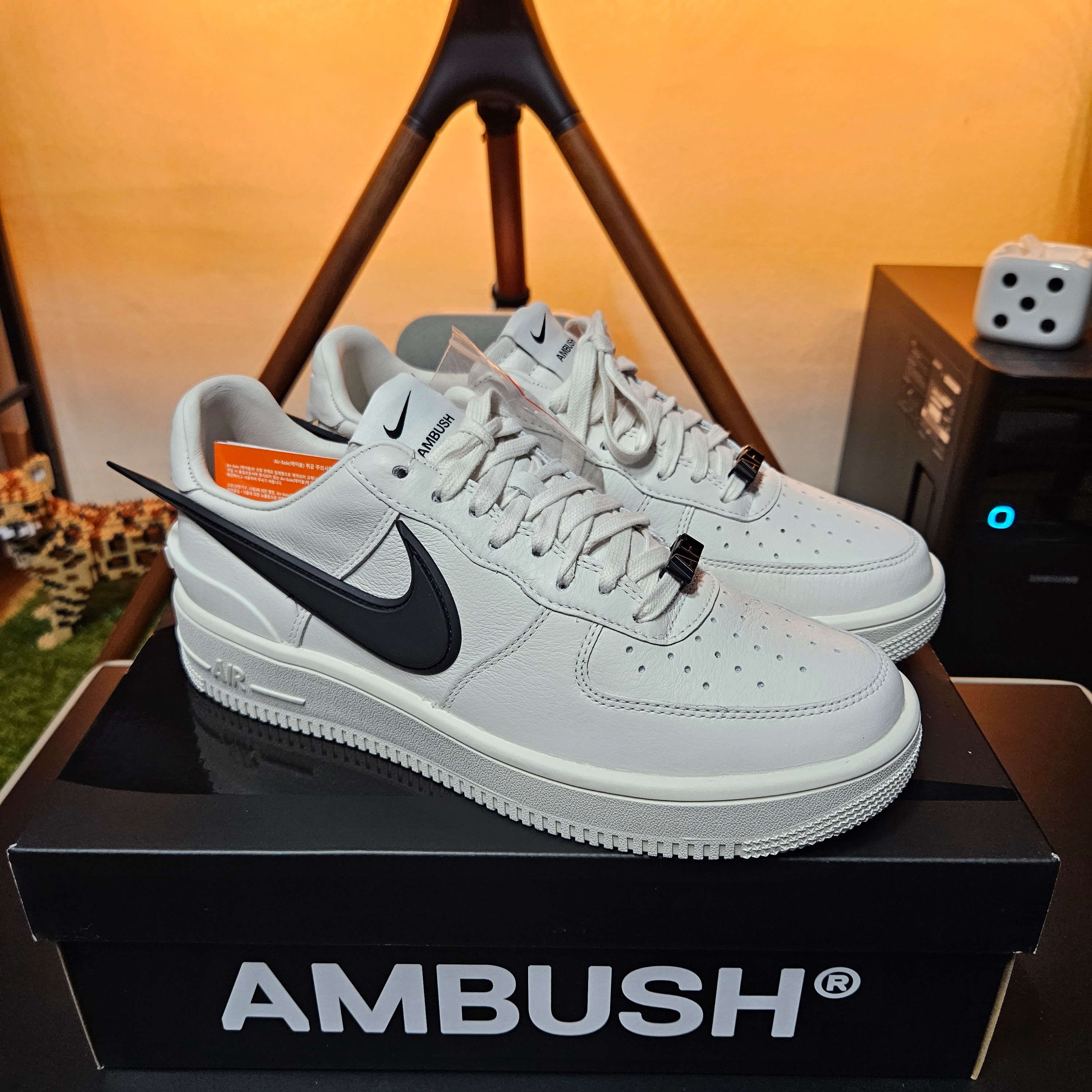Nike x Ambush Air Force 1 Low SP Phantom 착용 스타일 - 3