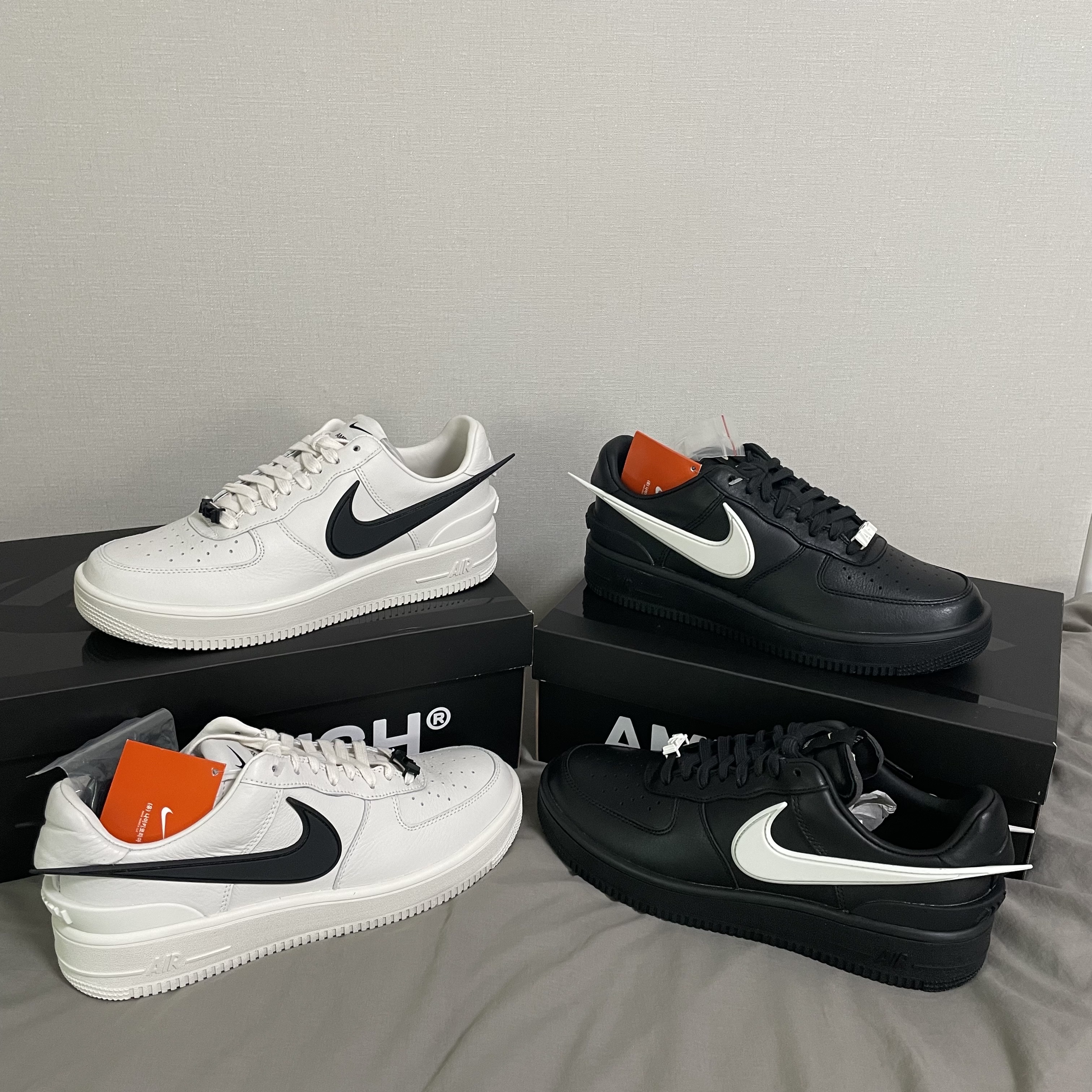 Nike x Ambush Air Force 1 Low SP Black, Nike x Ambush Air Force 1 Low SP Phantom 착용 스타일 - 1
