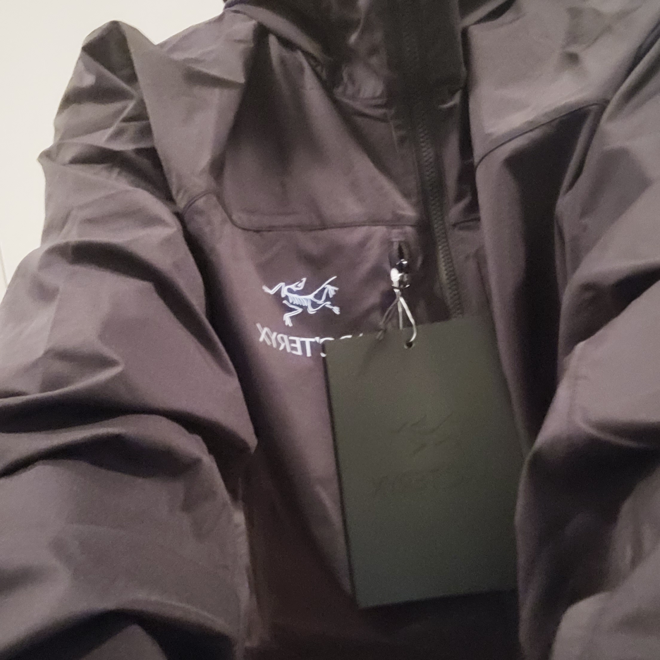 Arc'teryx Squamish Hoody Black 착용 스타일 - 2