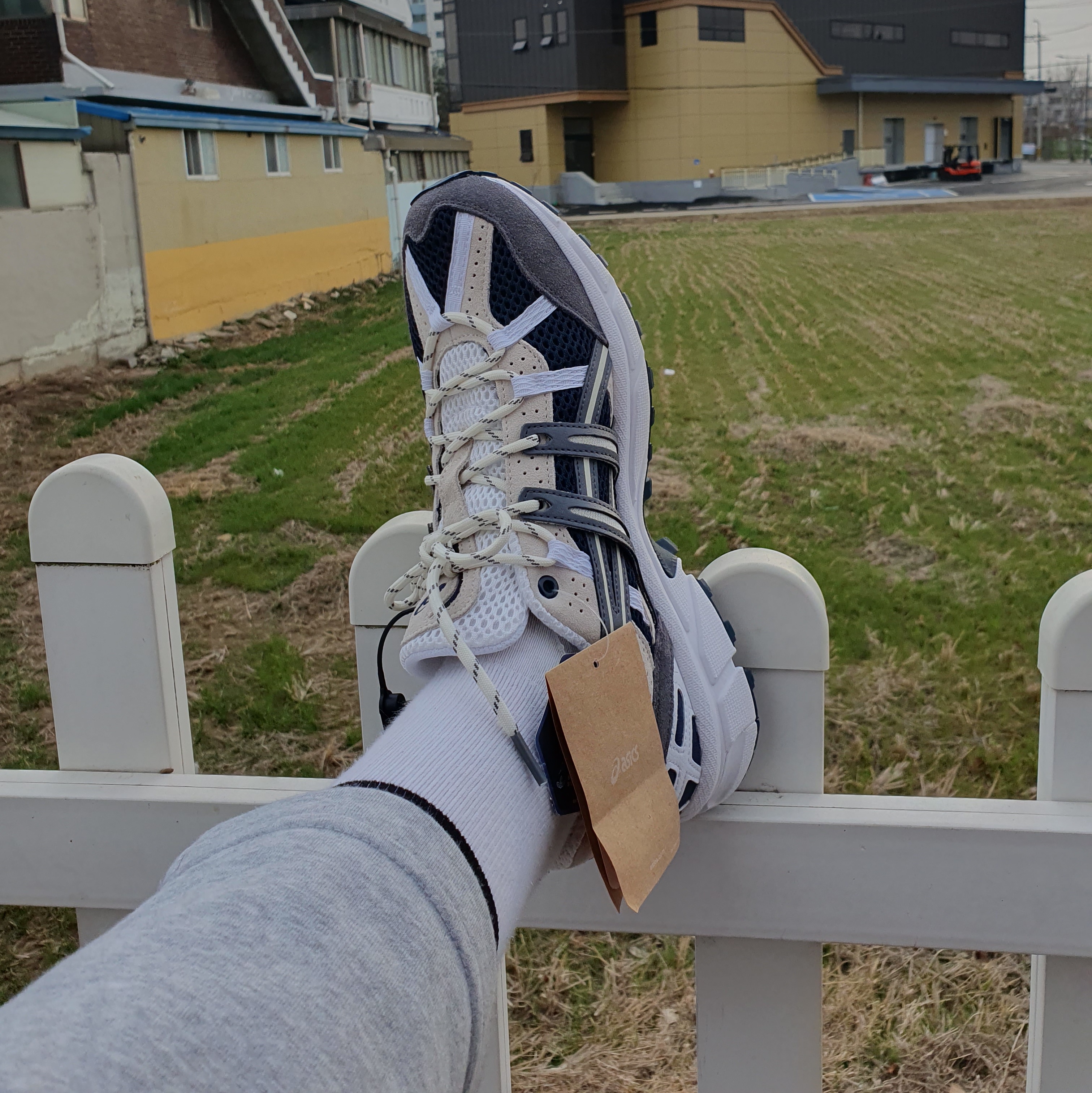 Asics Gel-Sonoma 15-50 French Blue 착용 스타일 - 1