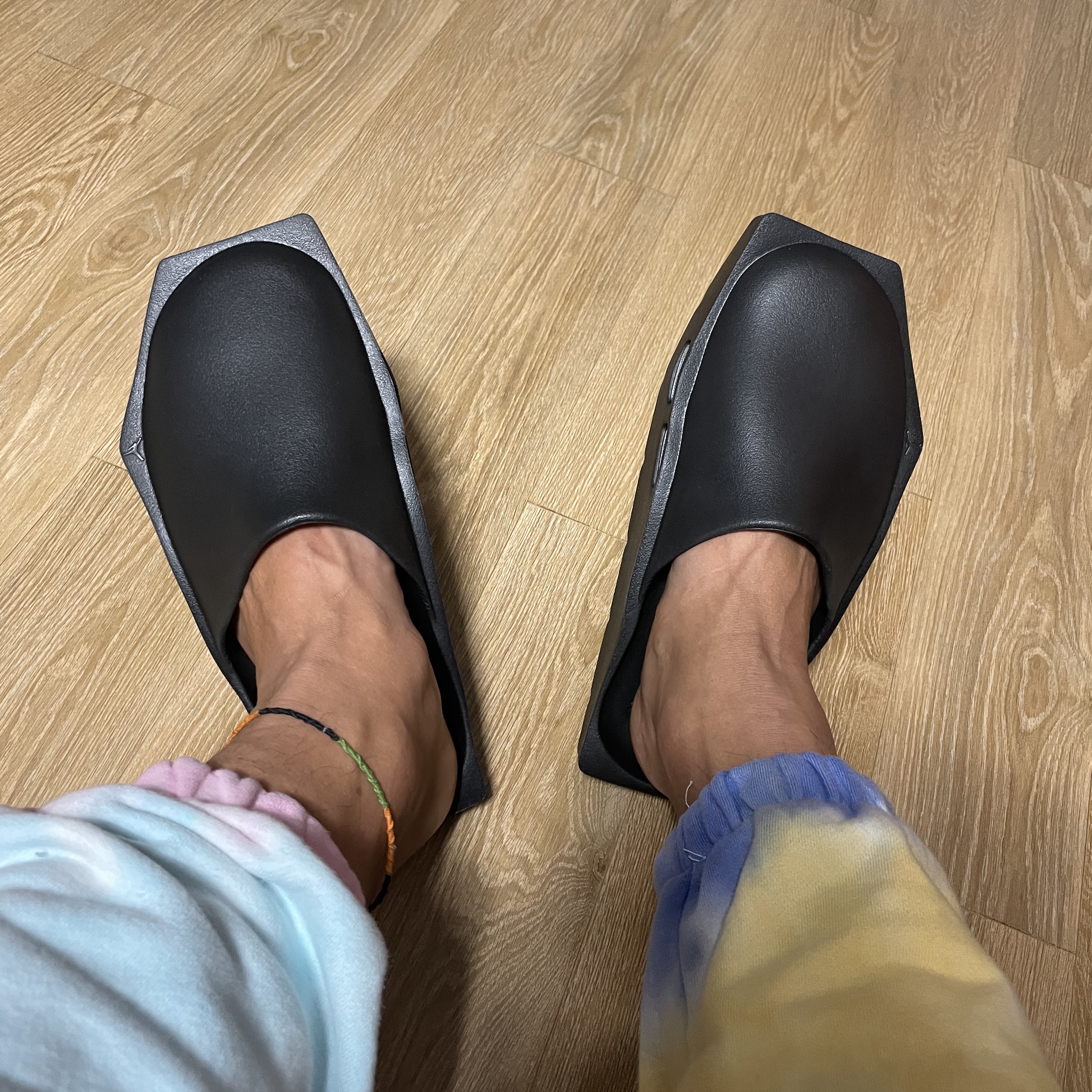 (W) Jordan Hex Mule SP Black 착용 스타일