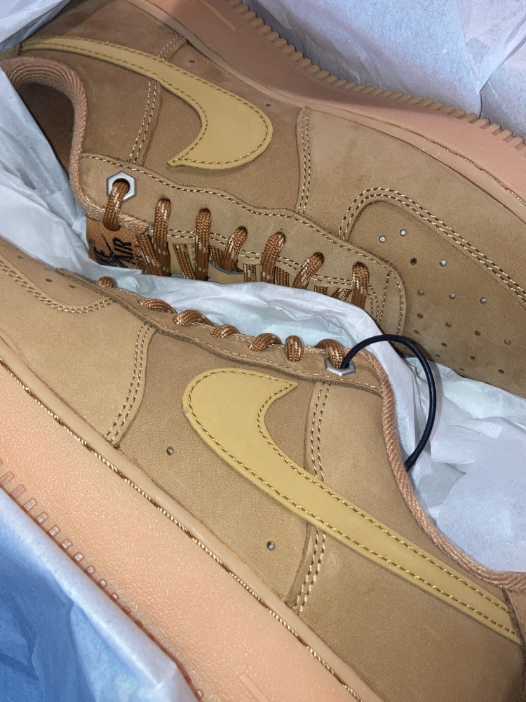 Nike Air Force 1 '07 WB Flax 착용 스타일 - 3