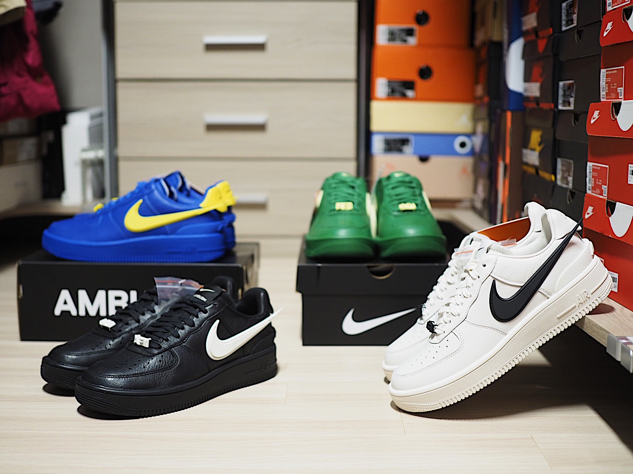Nike x Ambush Air Force 1 Low SP Phantom, Nike x Ambush Air Force 1 Low SP Black 착용 스타일 - 1