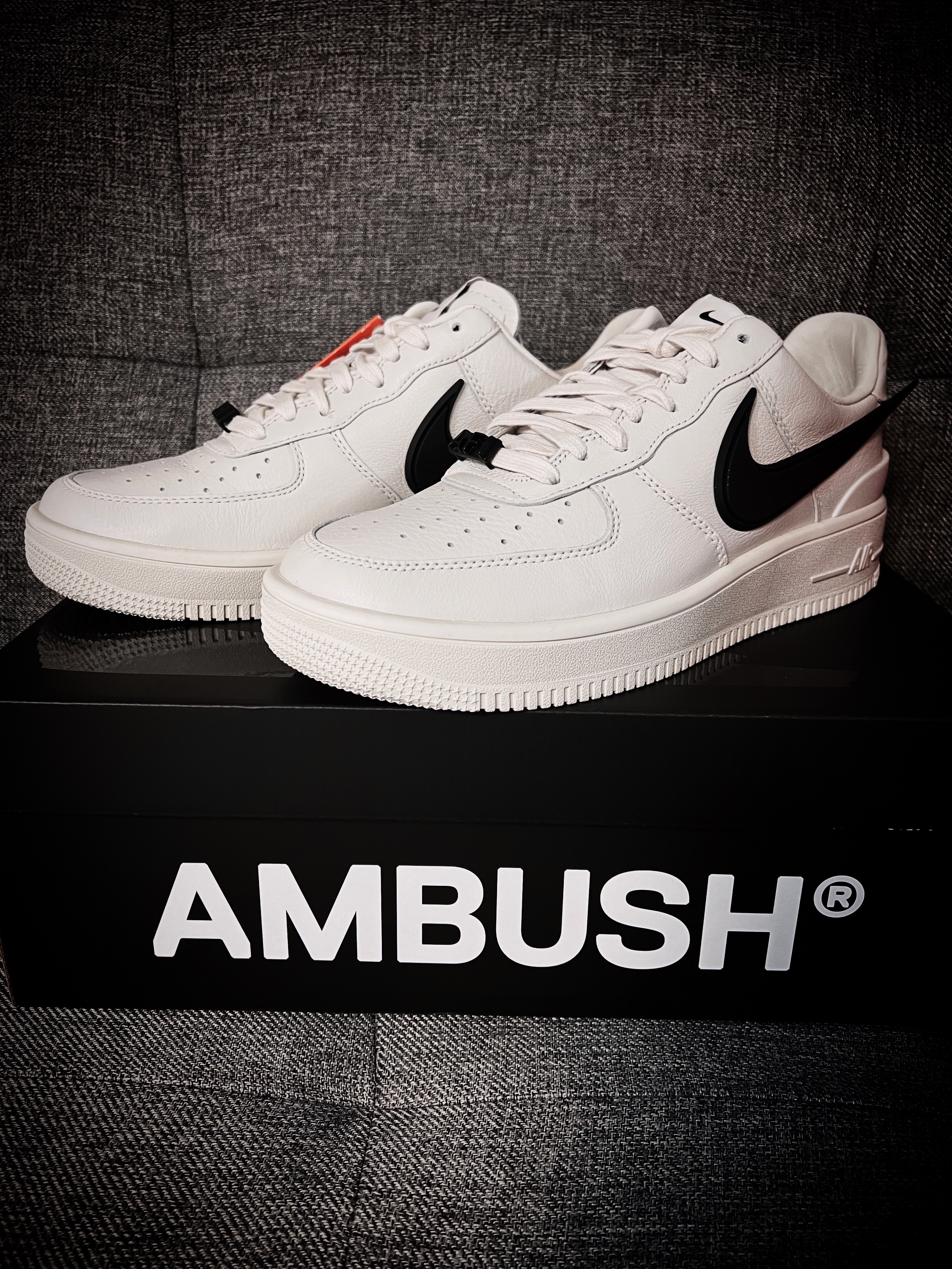 Nike x Ambush Air Force 1 Low SP Phantom 착용 스타일 - 3