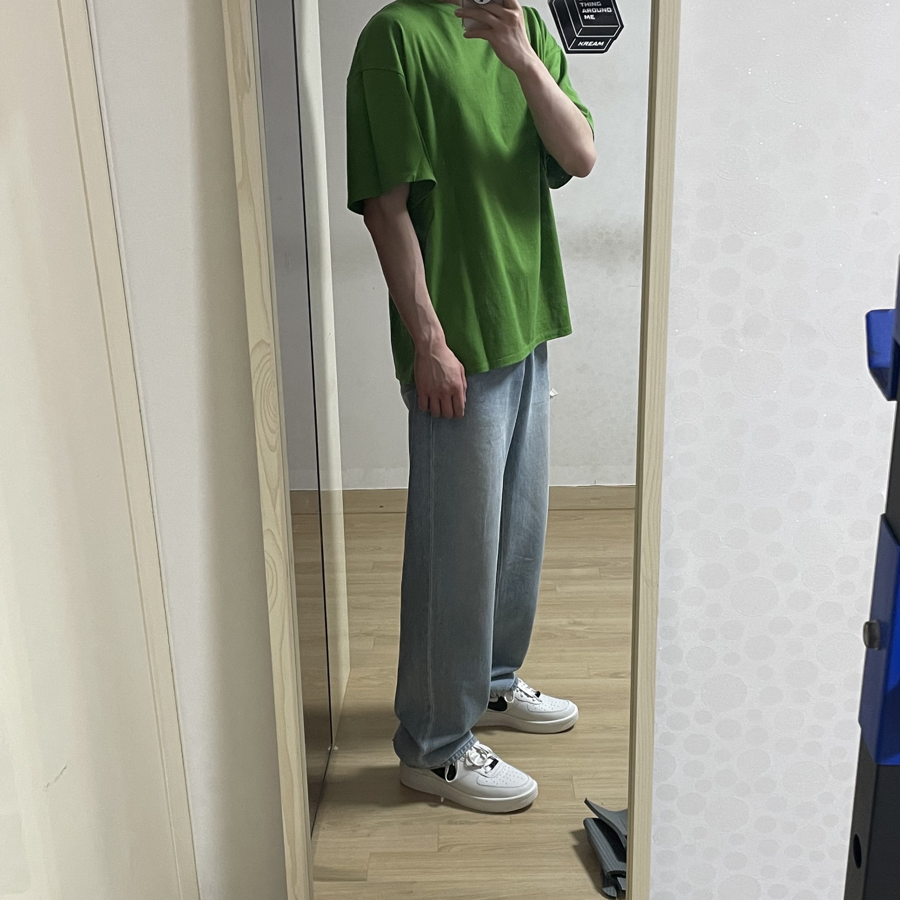 Nike x Ambush Air Force 1 Low SP Phantom 착용 스타일