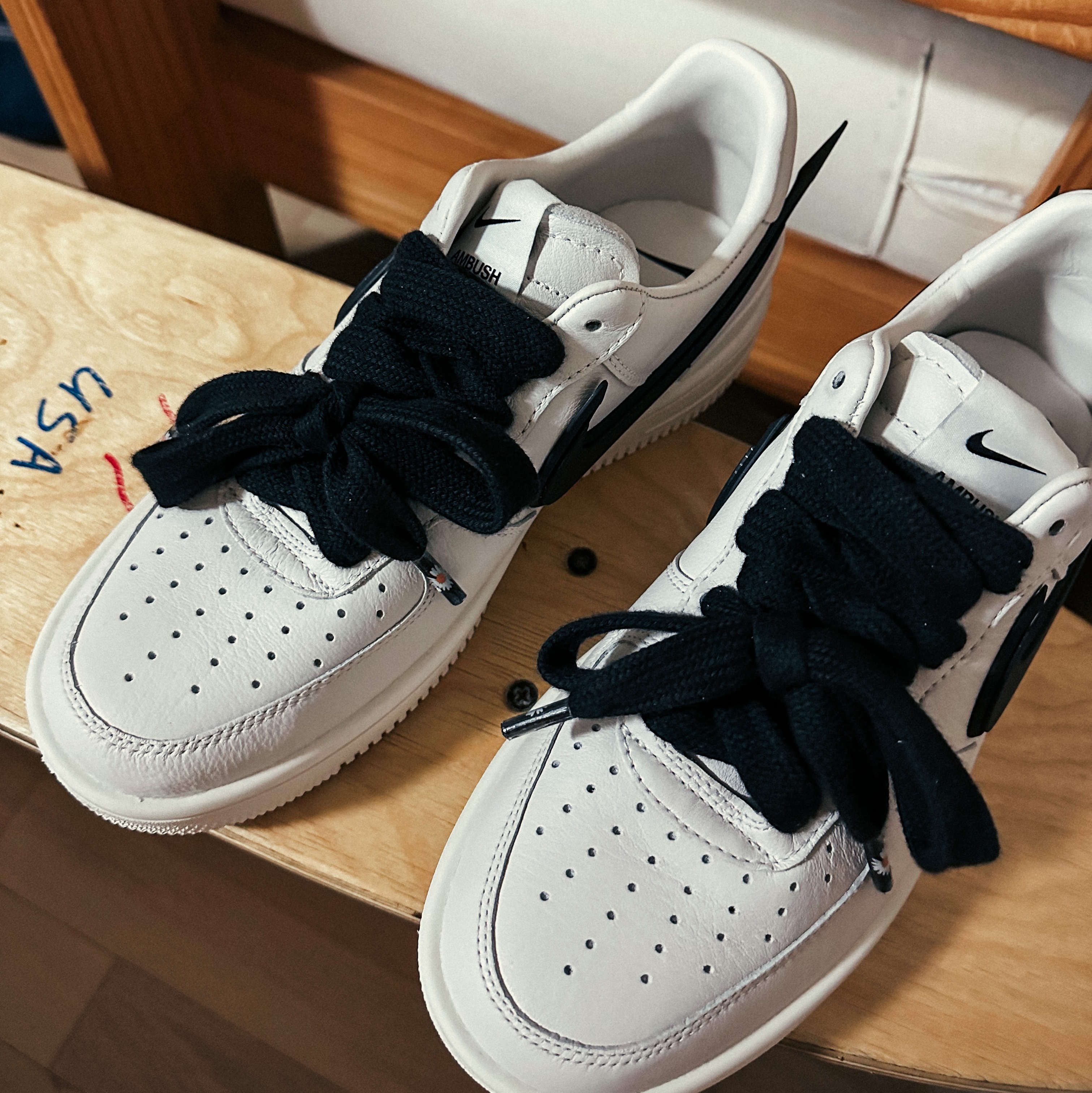 Nike x Ambush Air Force 1 Low SP Phantom 착용 스타일 - 1