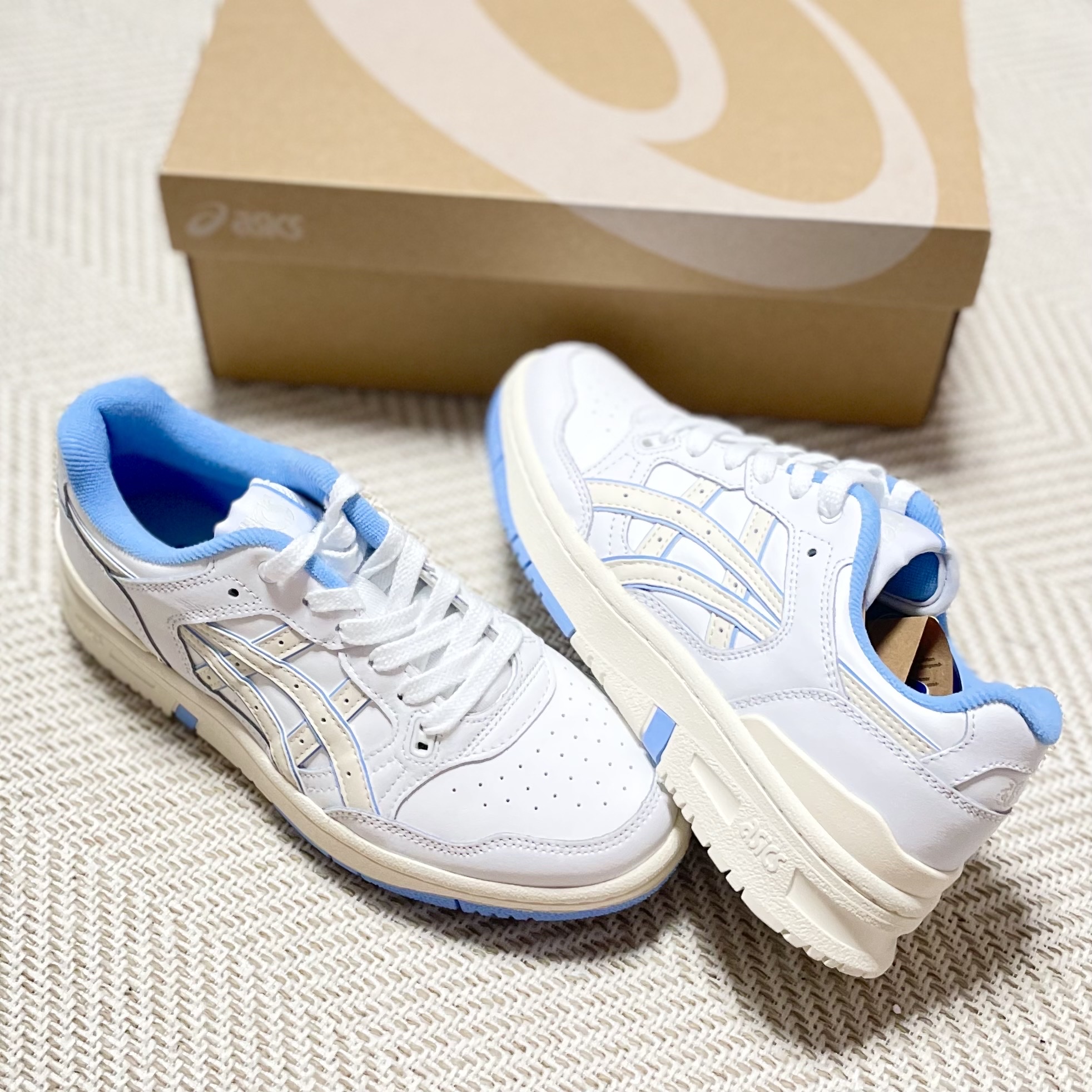 Asics x Ronnie Fieg EX89 White Sweet Corn 착용 스타일 - 4