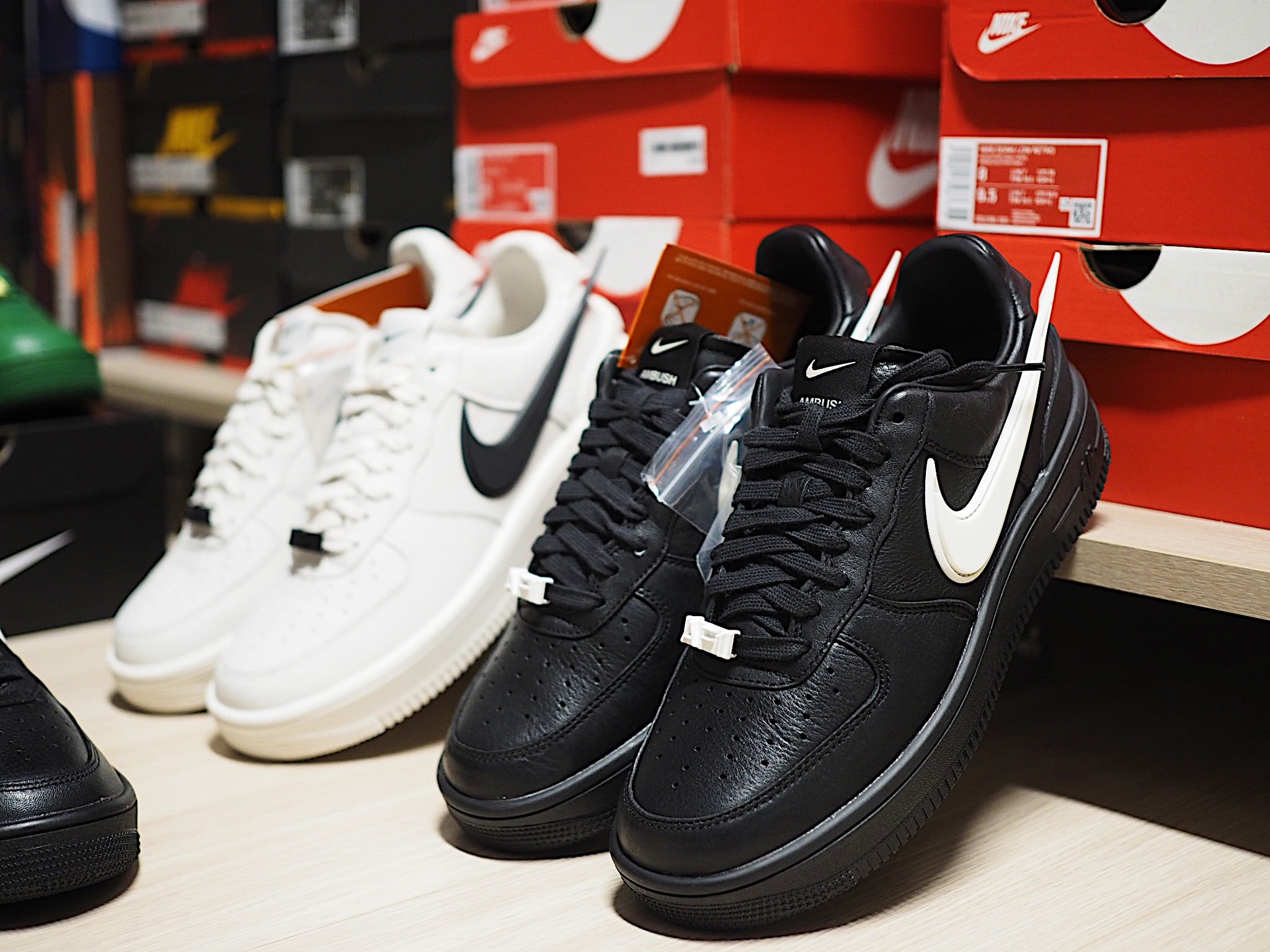Nike x Ambush Air Force 1 Low SP Phantom, Nike x Ambush Air Force 1 Low SP Black 착용 스타일 - 3