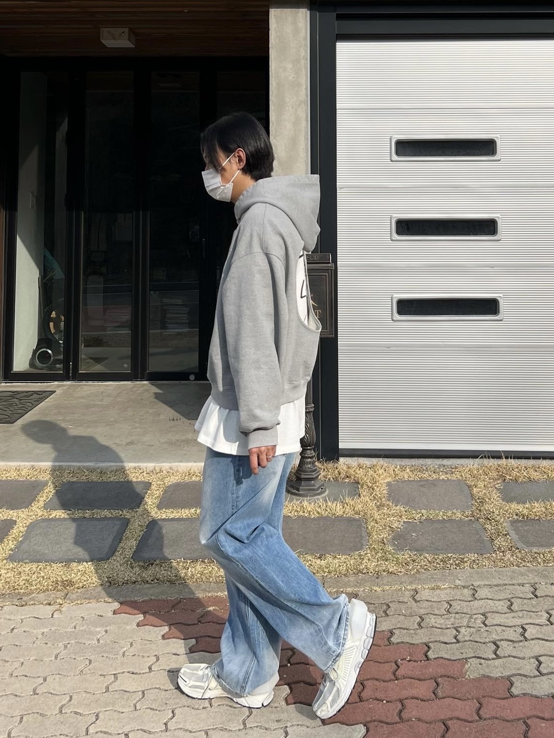 Nike x A-Cold-Wall Zoom Vomero 5 Sail 착용 스타일 - 2