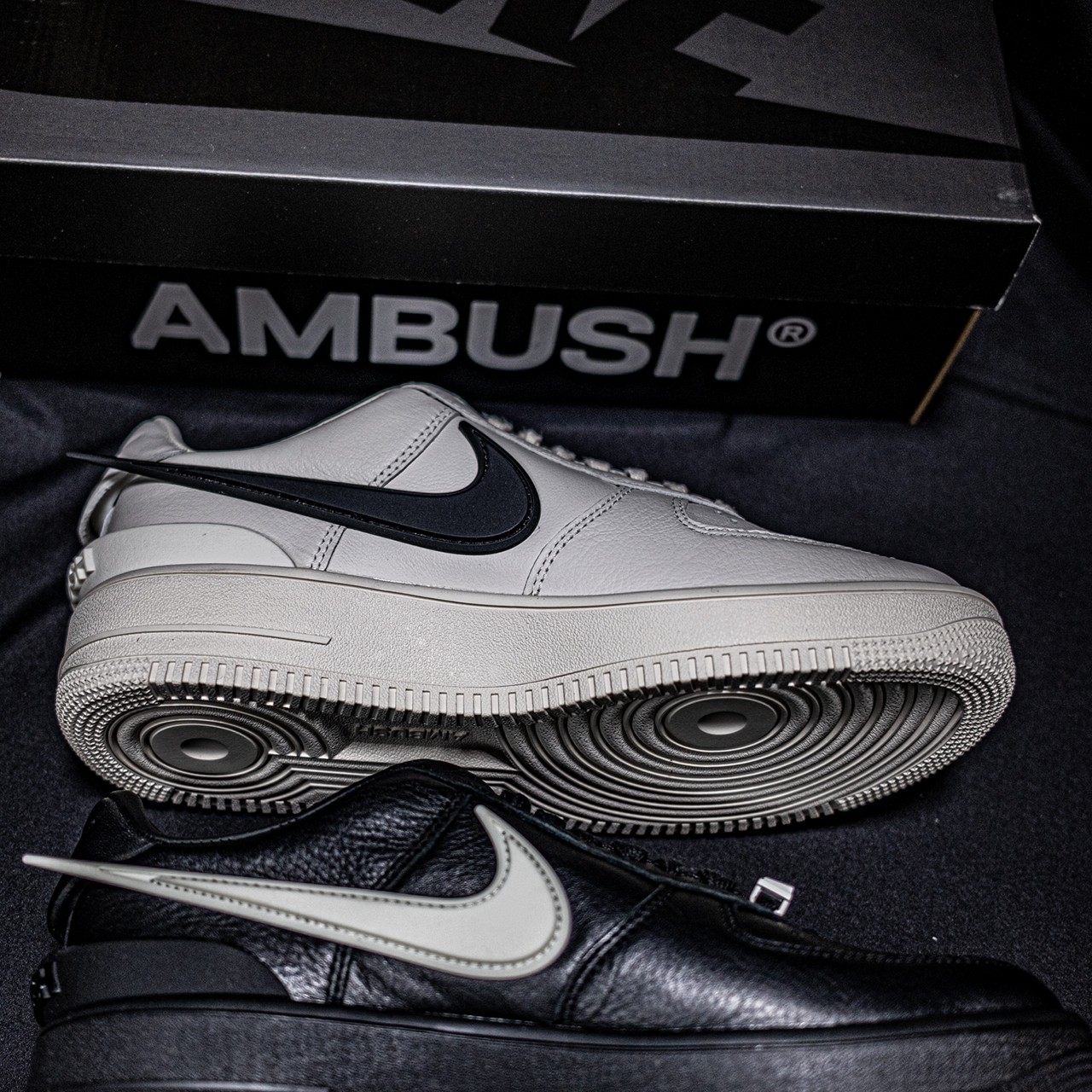 Nike x Ambush Air Force 1 Low SP Phantom, Nike x Ambush Air Force 1 Low SP Black 착용 스타일 - 2