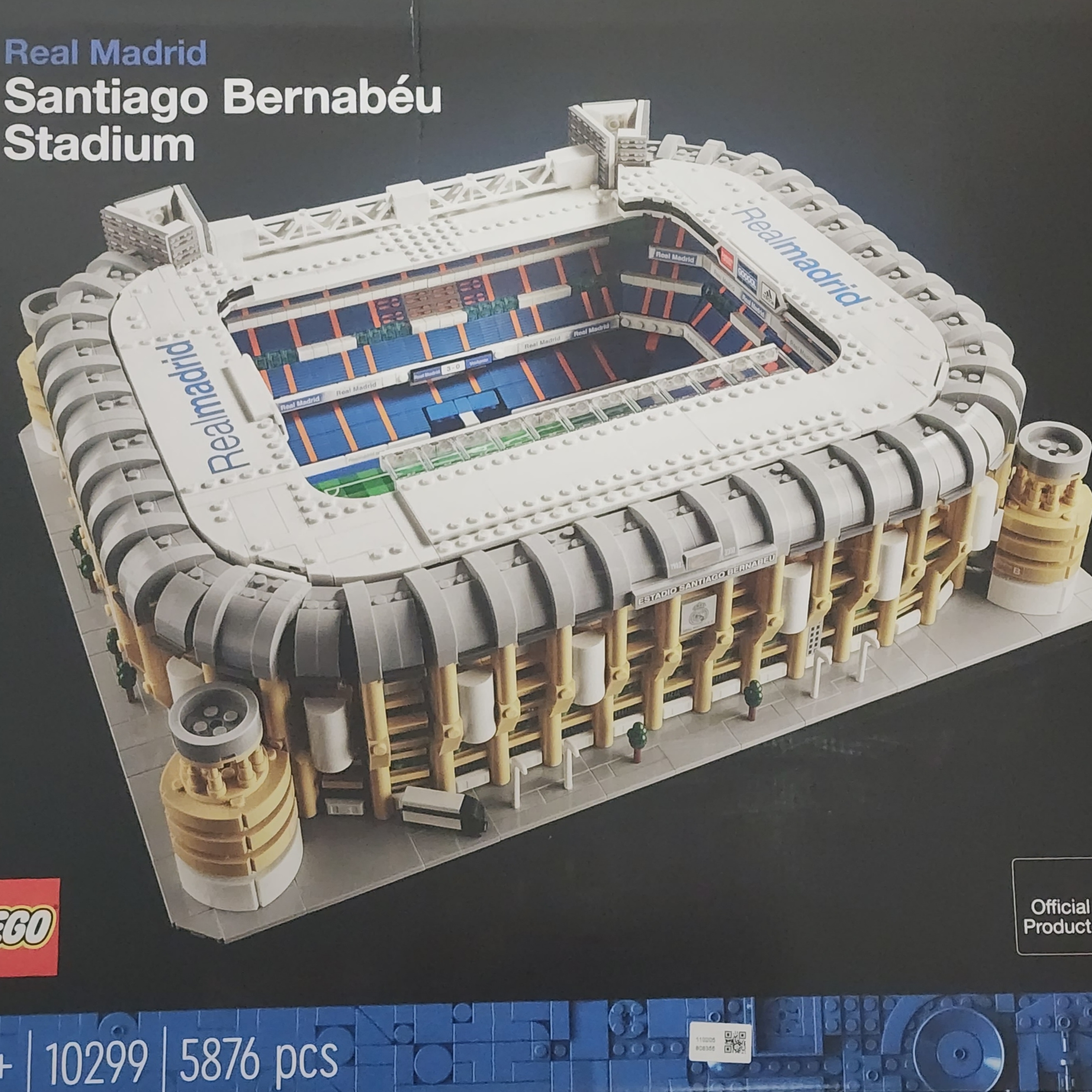 Lego Real Madrid Santiago Bernabeu Stadium 착용 스타일 - 3